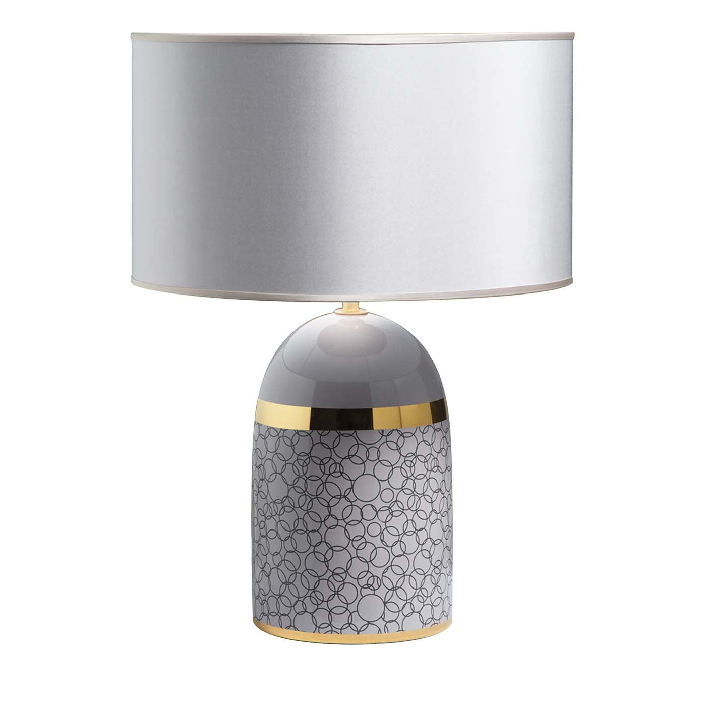 Gray Medium Table Lamp