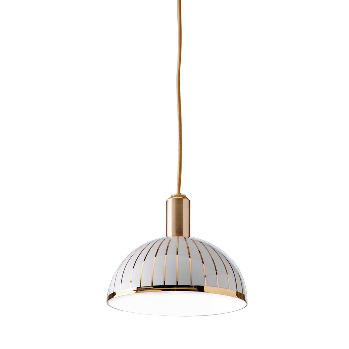 Righe Gold Pendant Lamp - Main view