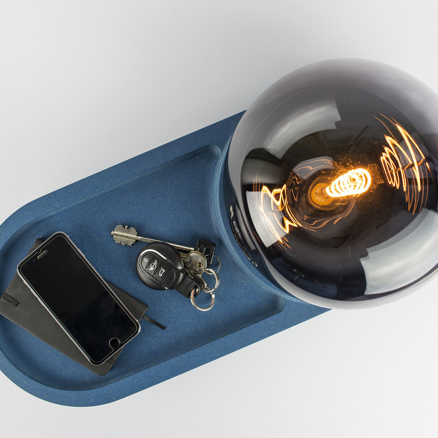 Vessel Blue Table Lamp by Alalda Design - Alternative view 3