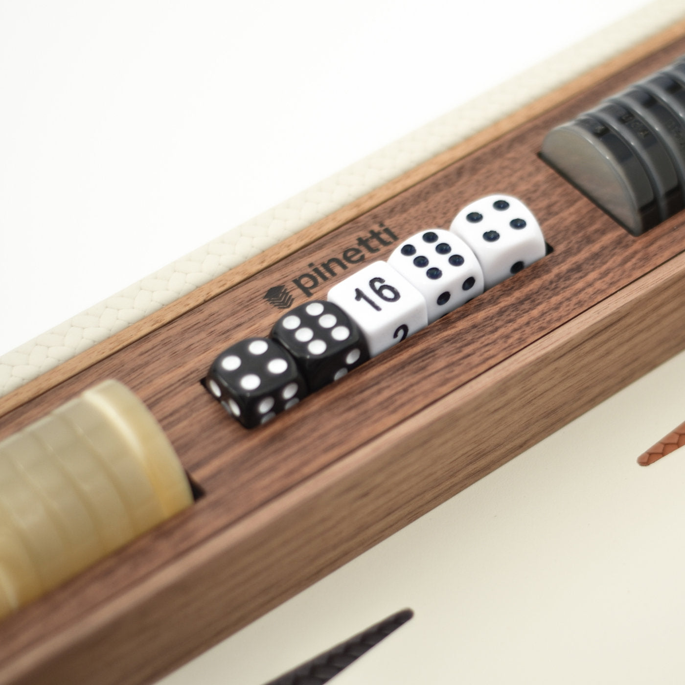 Set da backgammon in pelle - Vista alternativa 4