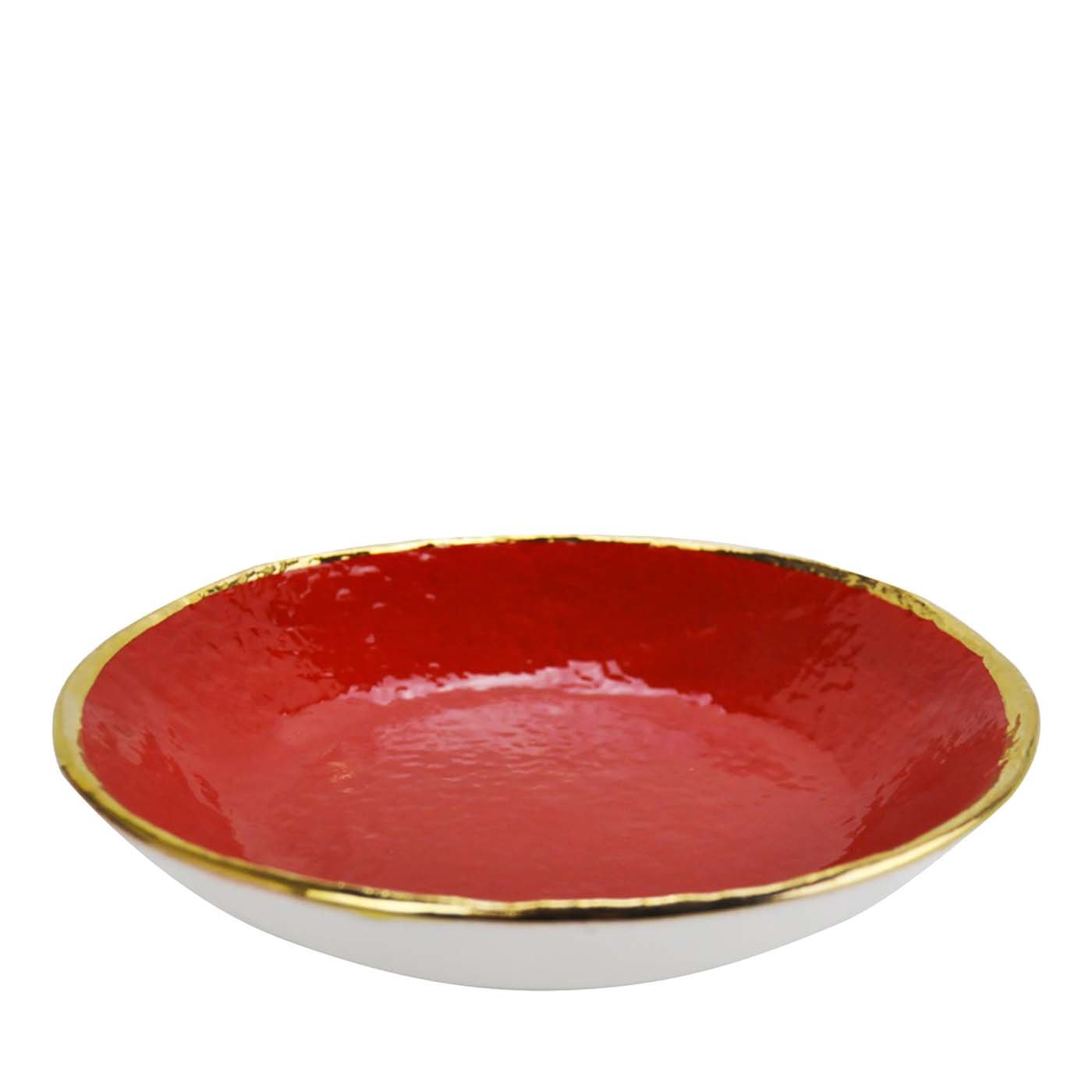Set de 6 Platos Risotto Preta Oro Rojo 30cm - Vista principal