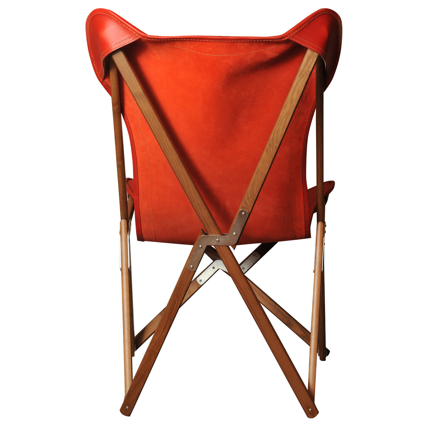 Red Leather Tripolina chair - Alternative view 1
