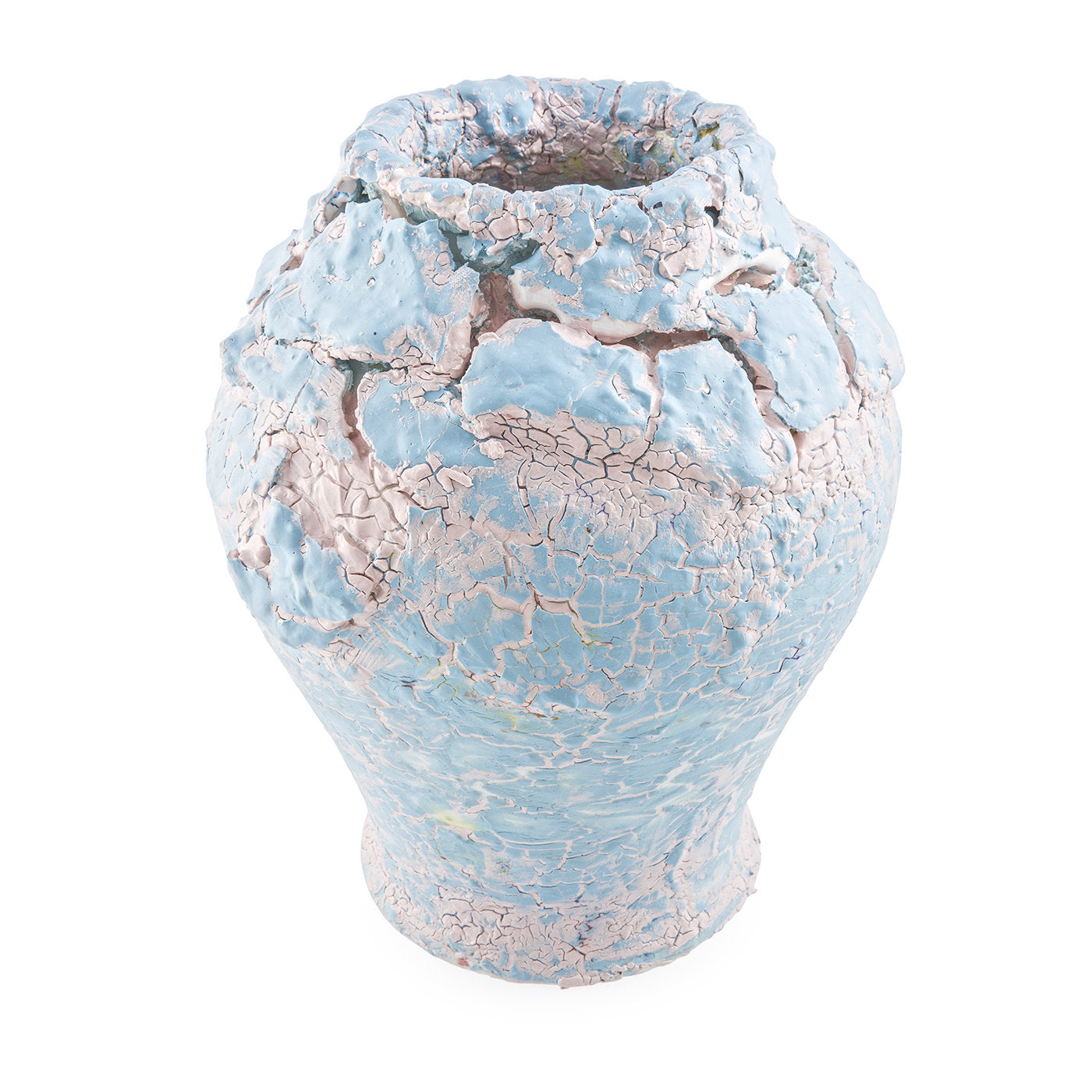 Vase Crackled Big Blue - Vue principale