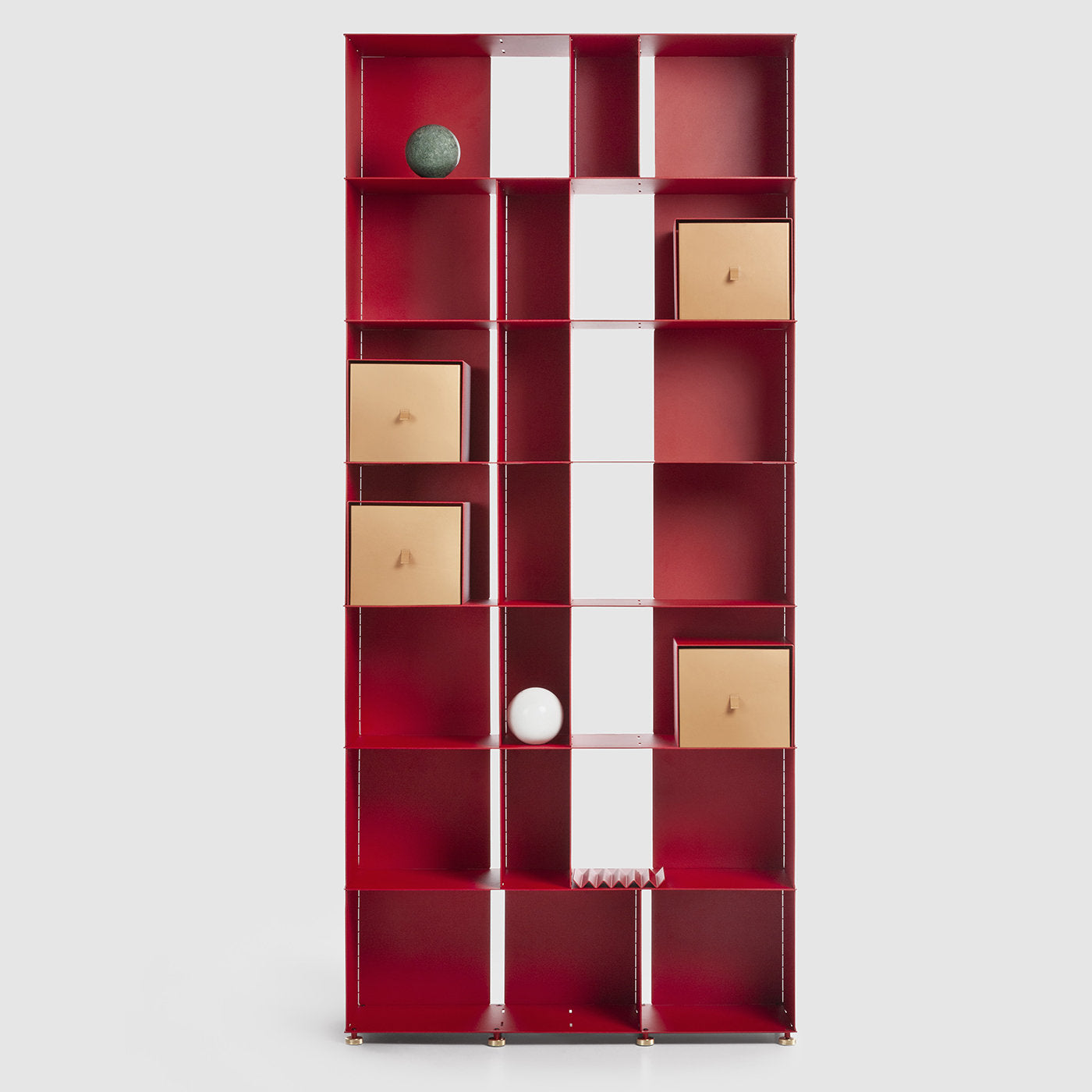 Fit Red Bookcase by Marc Sadler - Alternative view 3