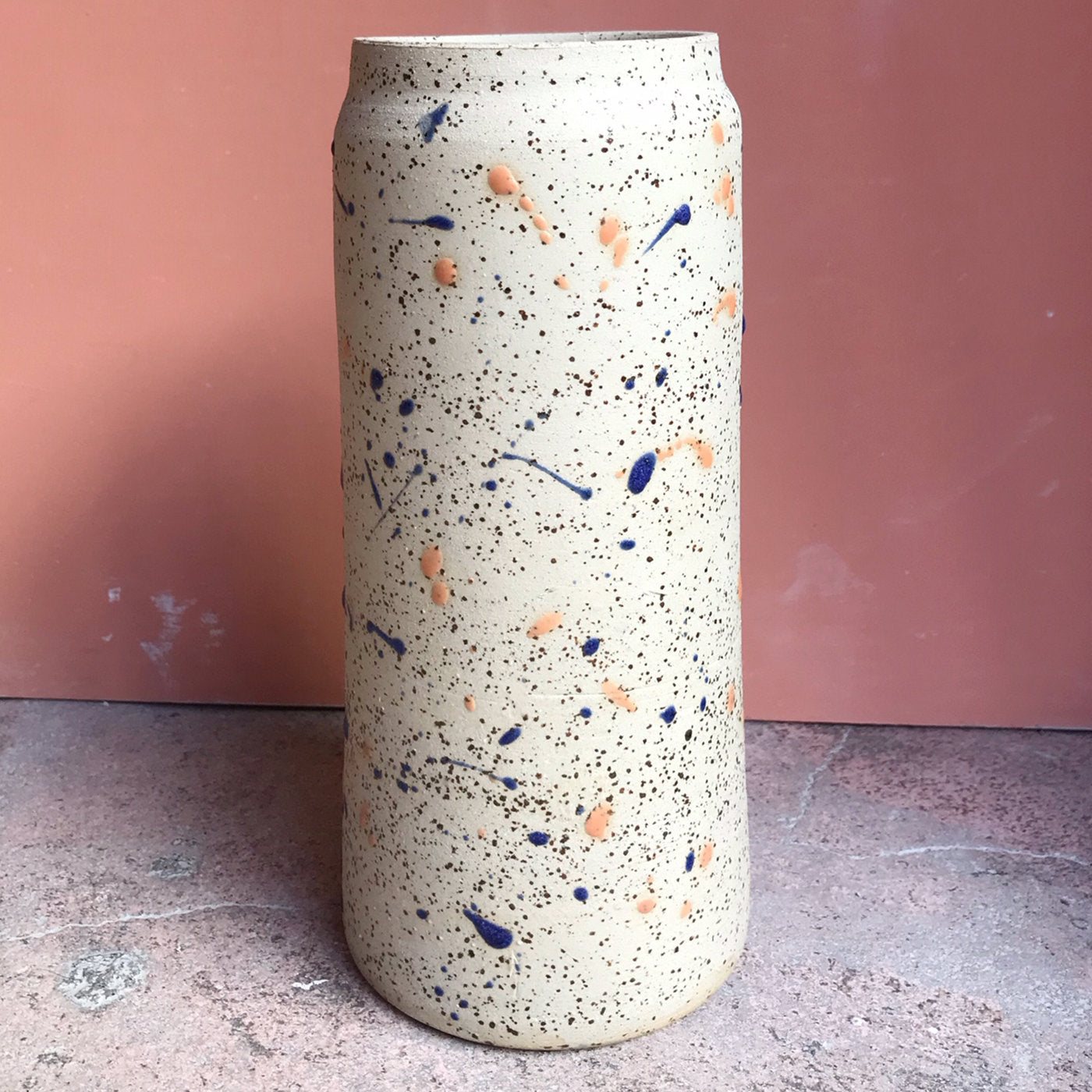 Tecnica Collection Rust Effect Cylindrical Vase  - Alternative view 2
