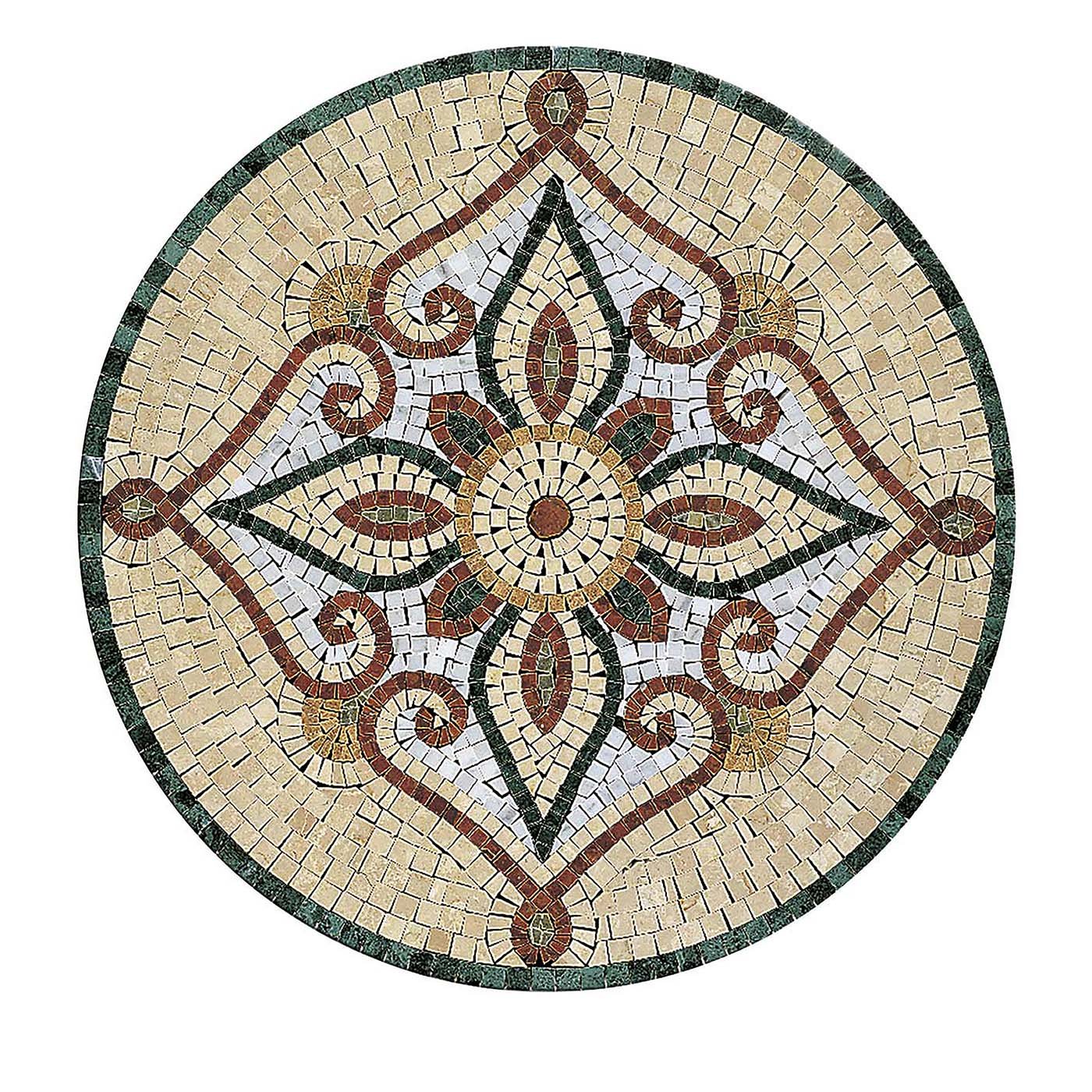 Caracalla Rosette Mosaik - Hauptansicht