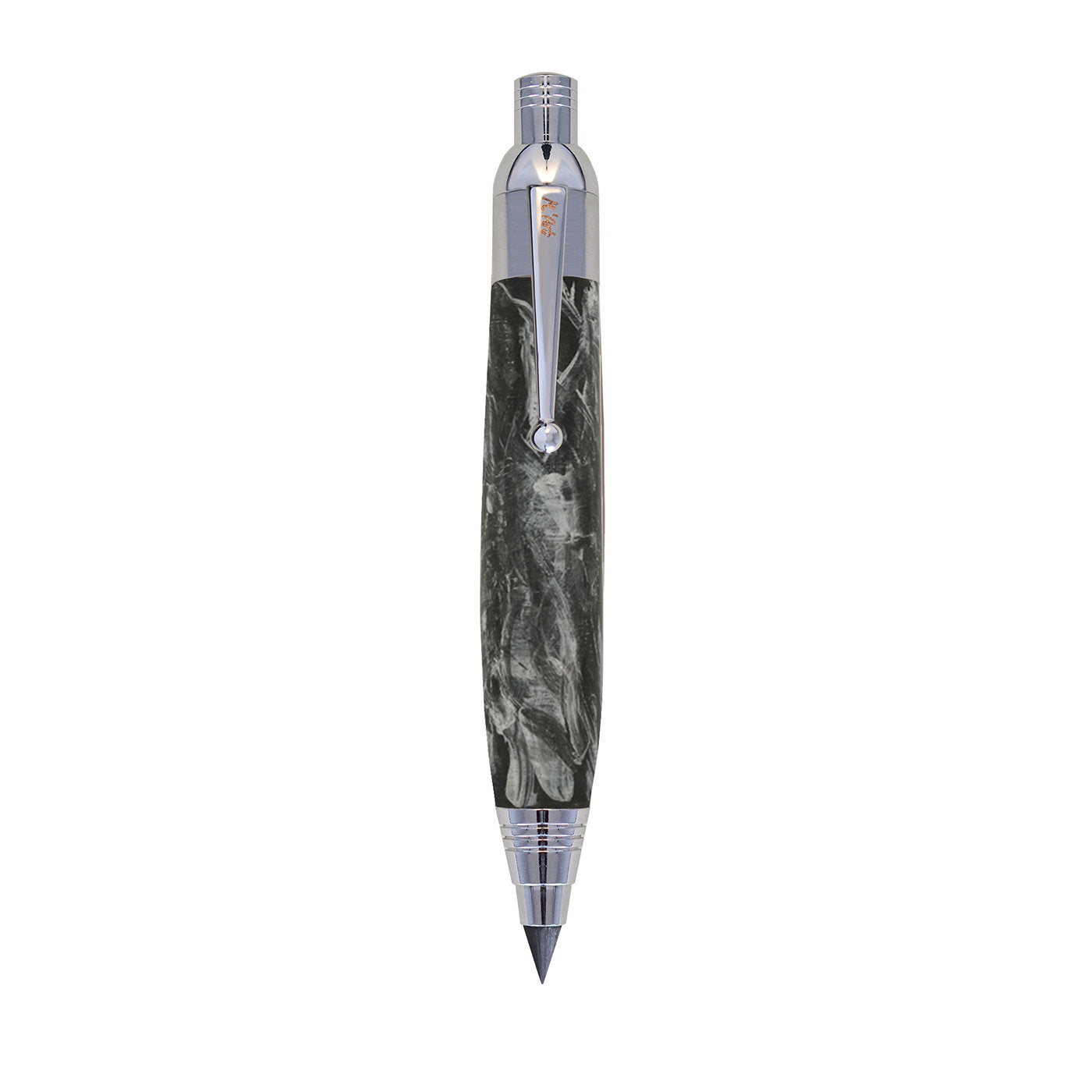 Botero Marbled Gray Automatic Pencil in Olive Wood - Main view
