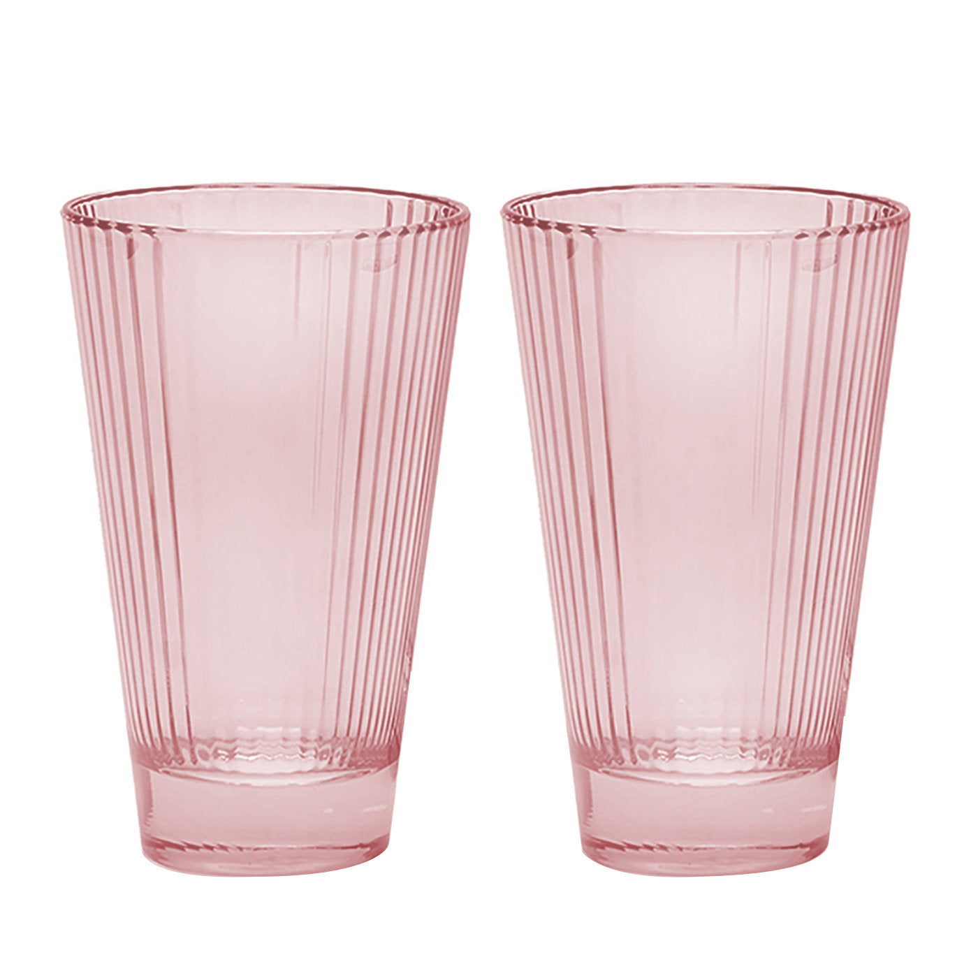 Set di 2 bicchieri da acqua rosa Isis - Vista principale