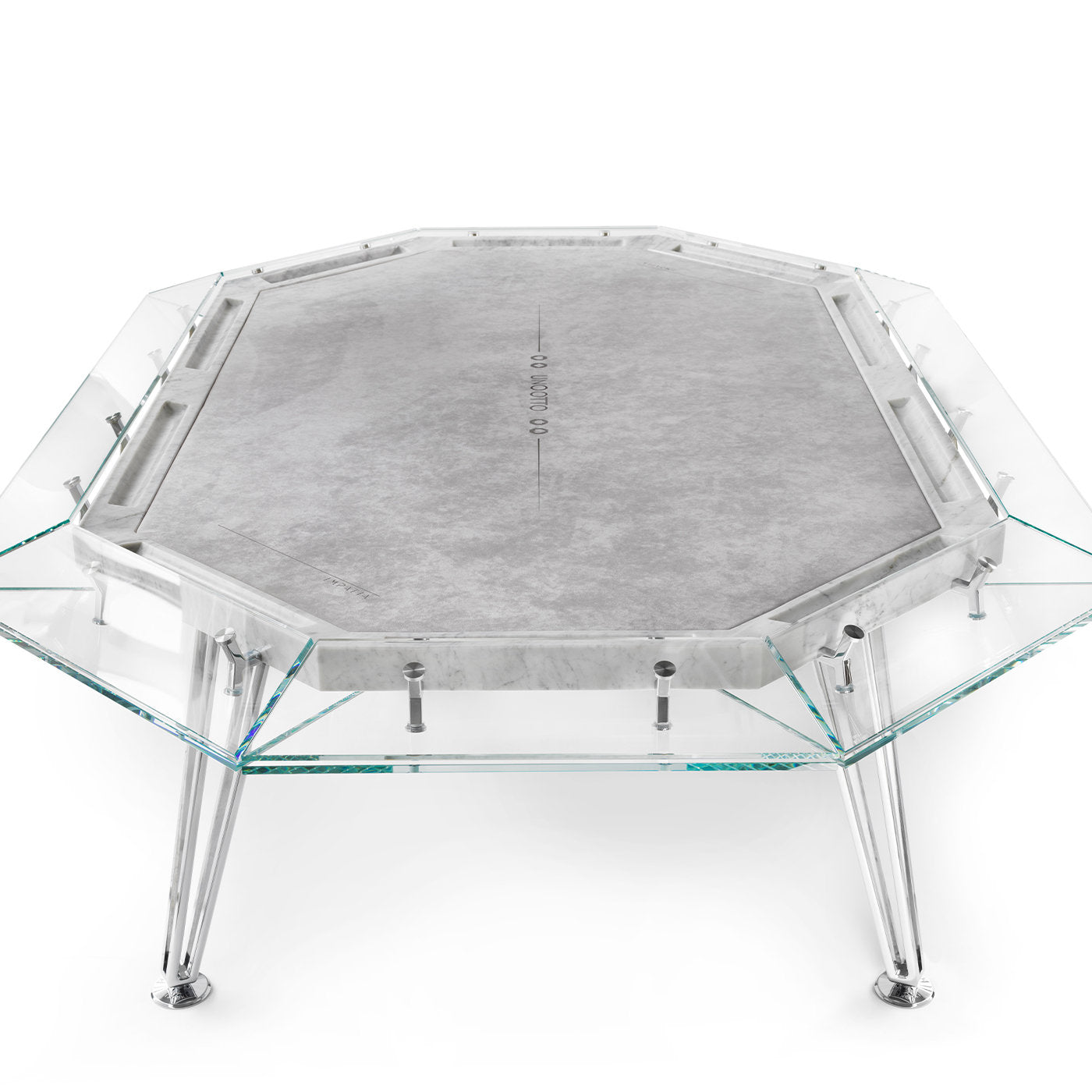 Unootto Marble Edition Ten-Player Poker Table - Alternative view 1