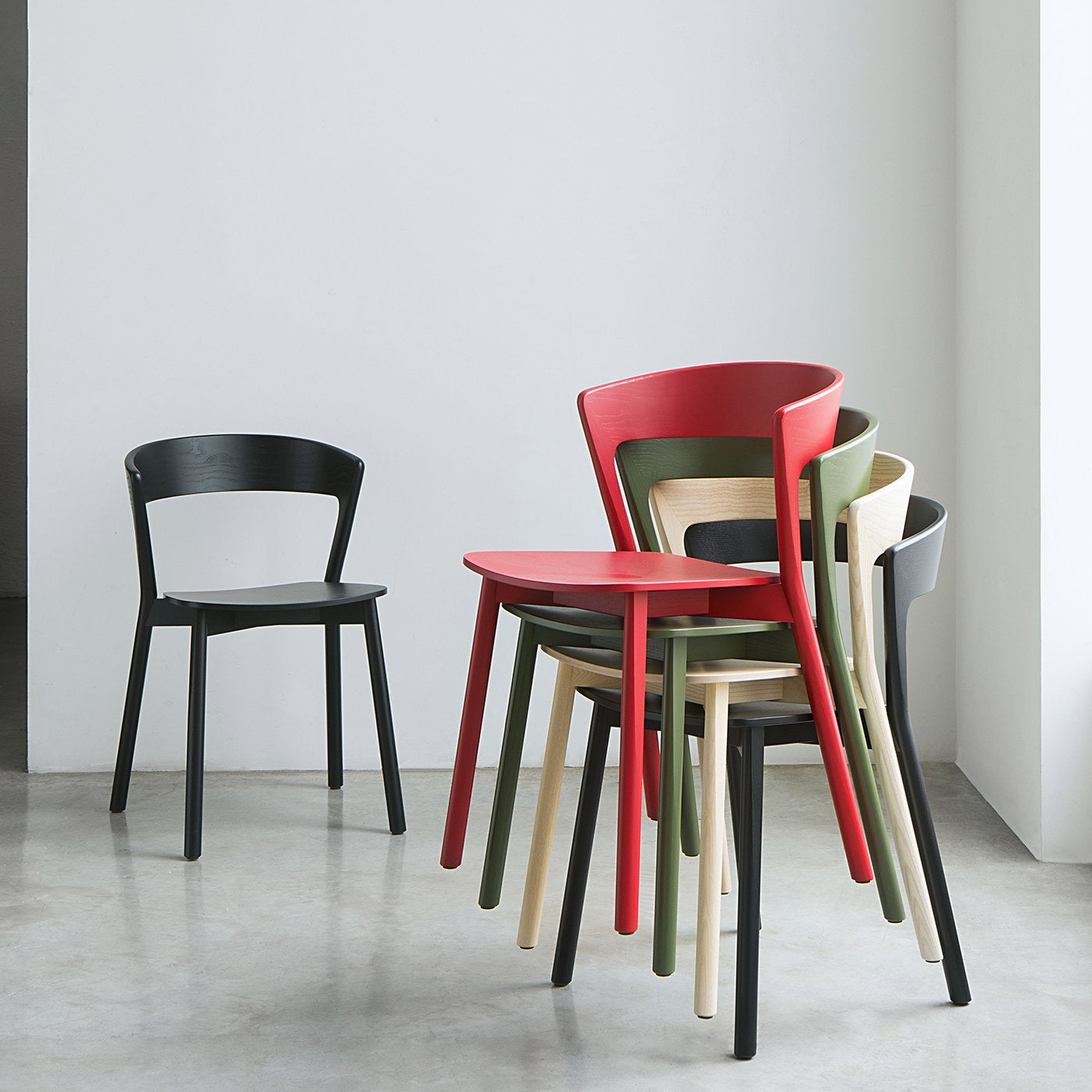 Edith Le Black Chair by Massimo Broglio - Alternative view 4