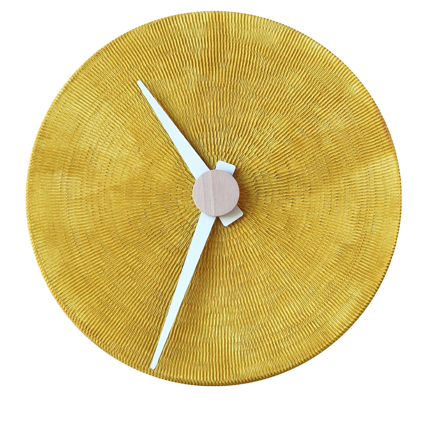 Reloj de pared de porcelana de luna llena color miel - Vista principal