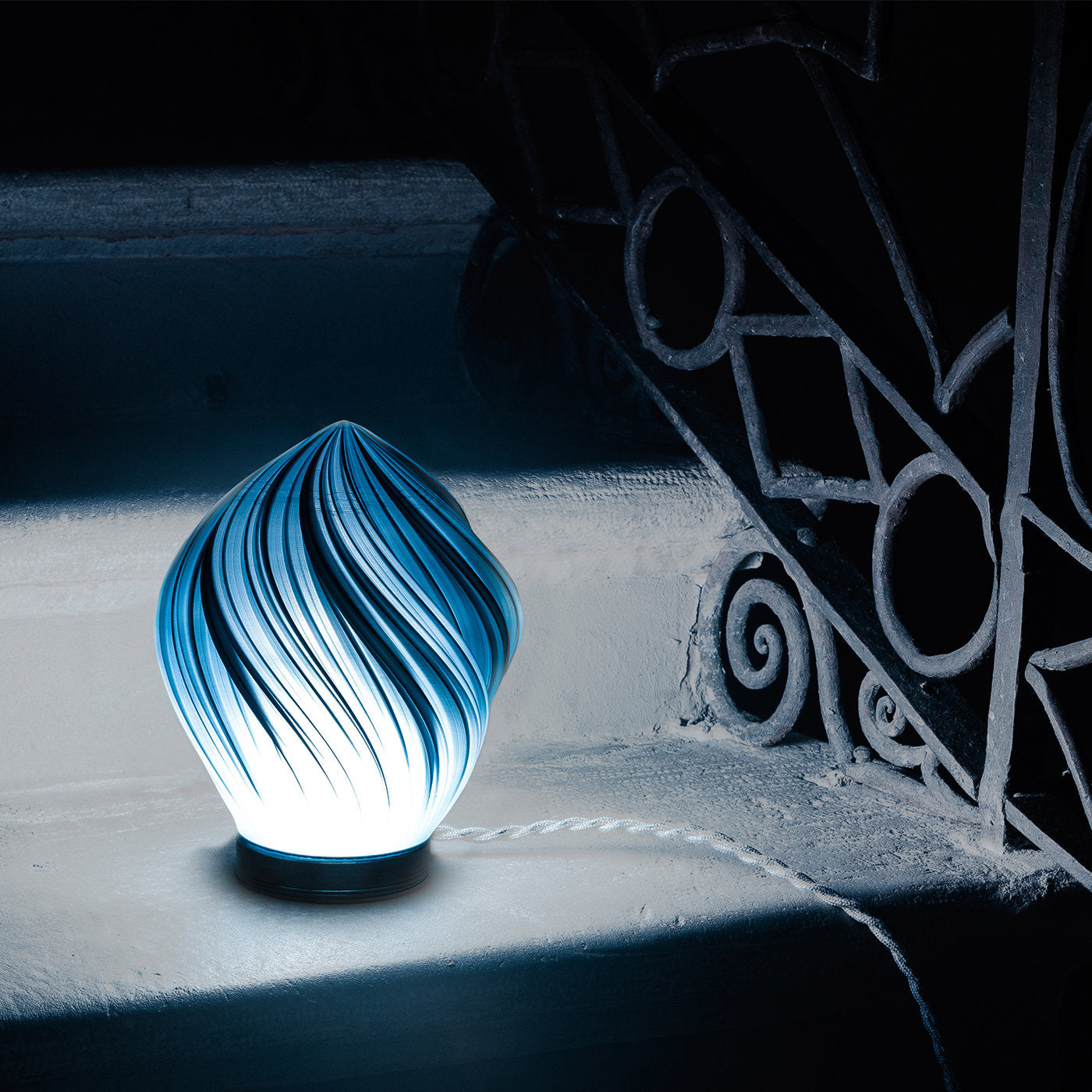 Lámpara de mesa Issey Azul - Vista alternativa 3