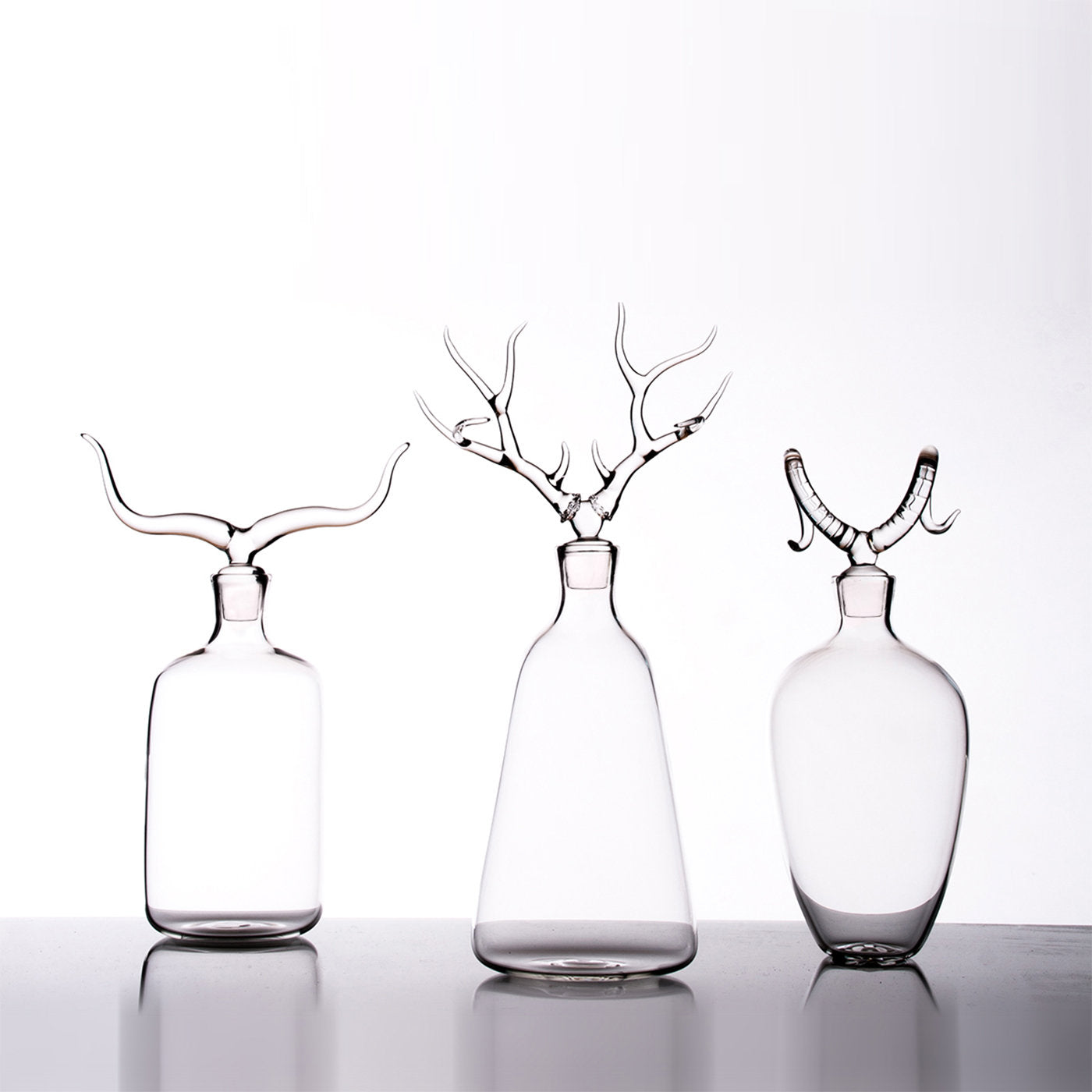 Deer Glass Bottle - Alternative view 3