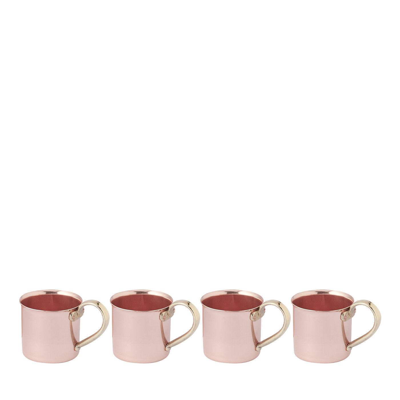 Set of 4 Copper Mugs - Alternative view 1