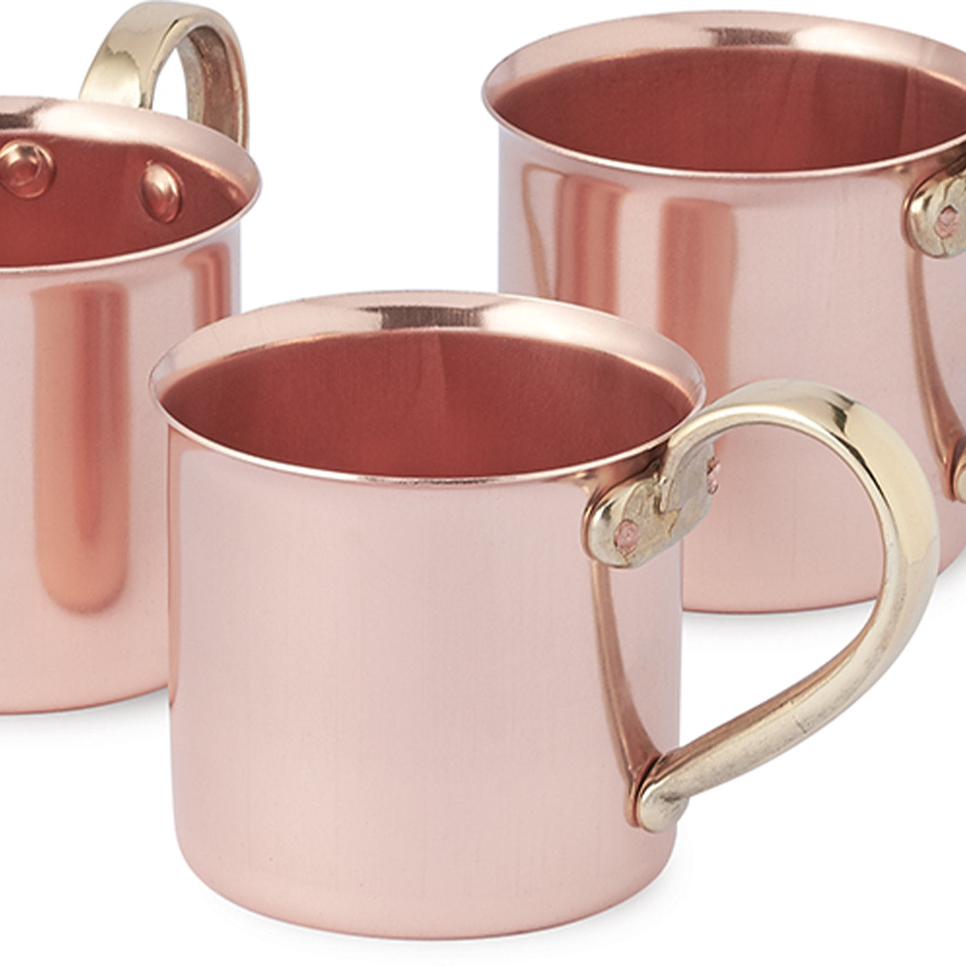 Set of 4 Copper Mugs - Alternative view 2