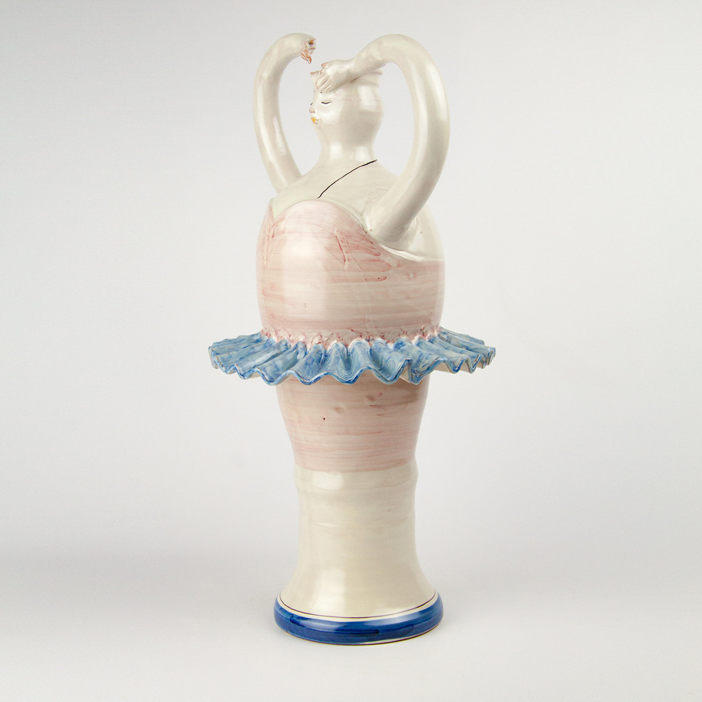 Ballerina Ivory Ceramic Vase - Alternative view 1