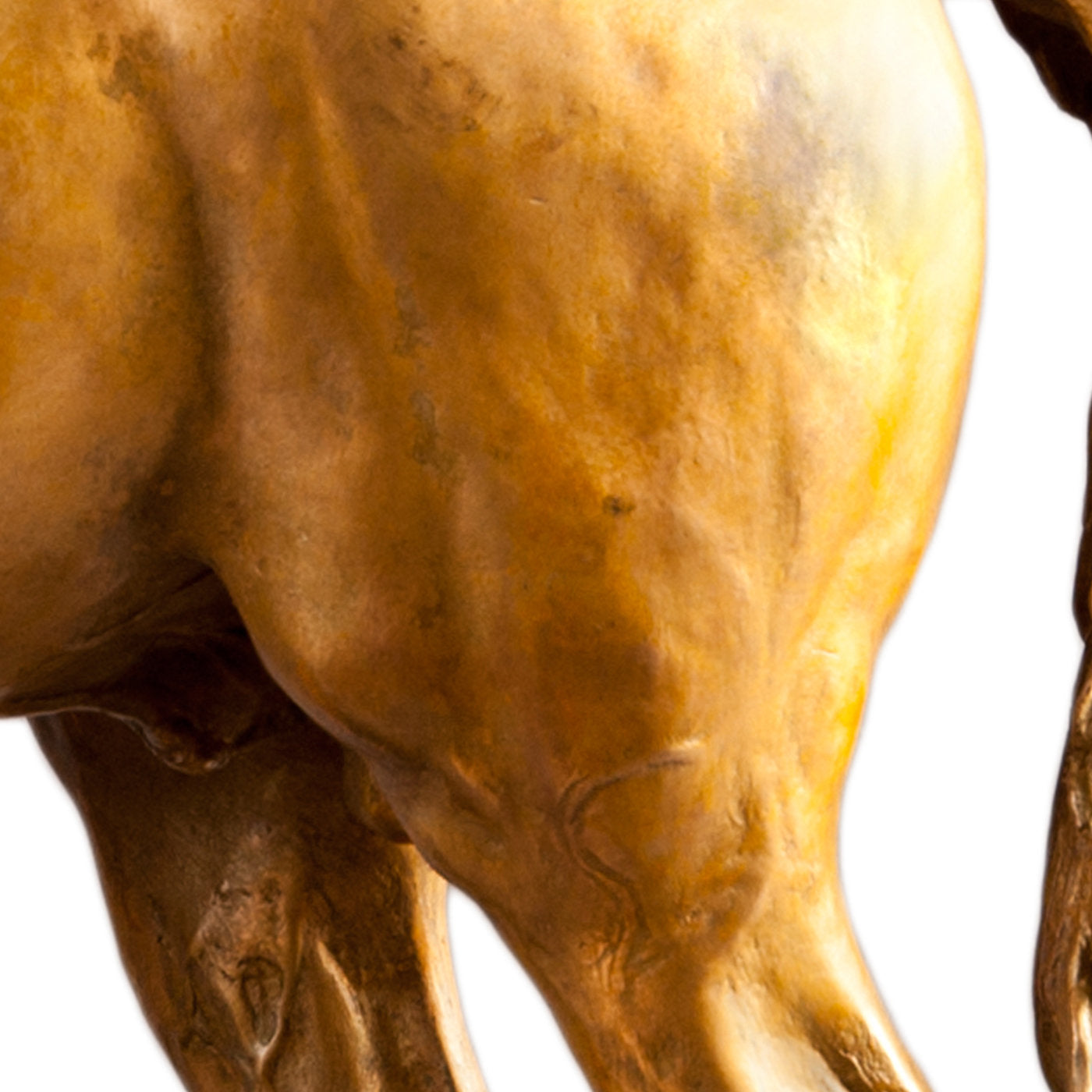 Arabian Horse Gold Statuette - Alternative view 3