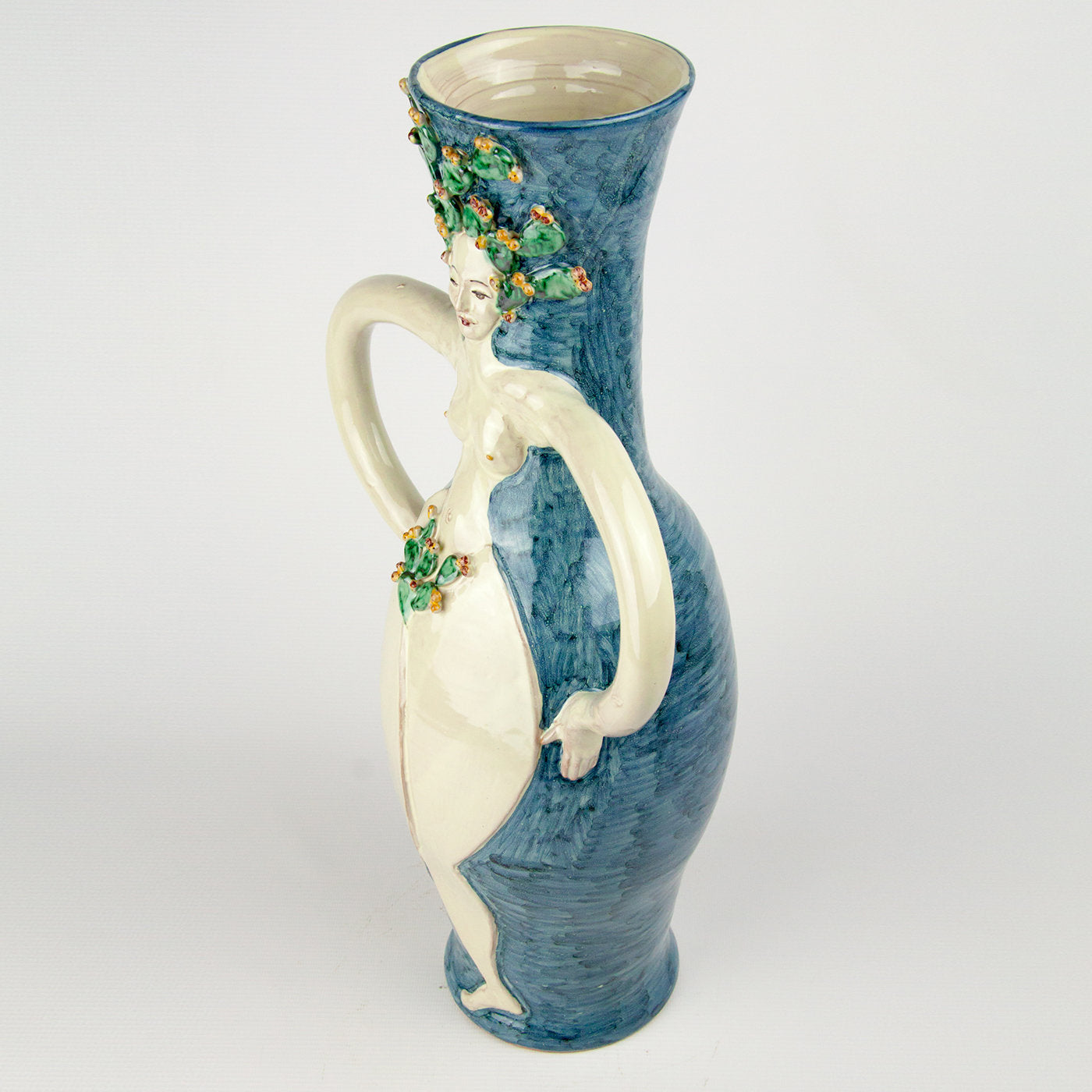 Mediterranean Nude Ceramic Vase - Alternative view 2