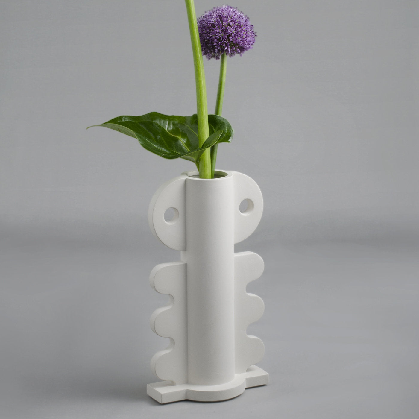 NAT-2 White Vase by Nathalie du Pasquier - Alternative view 1