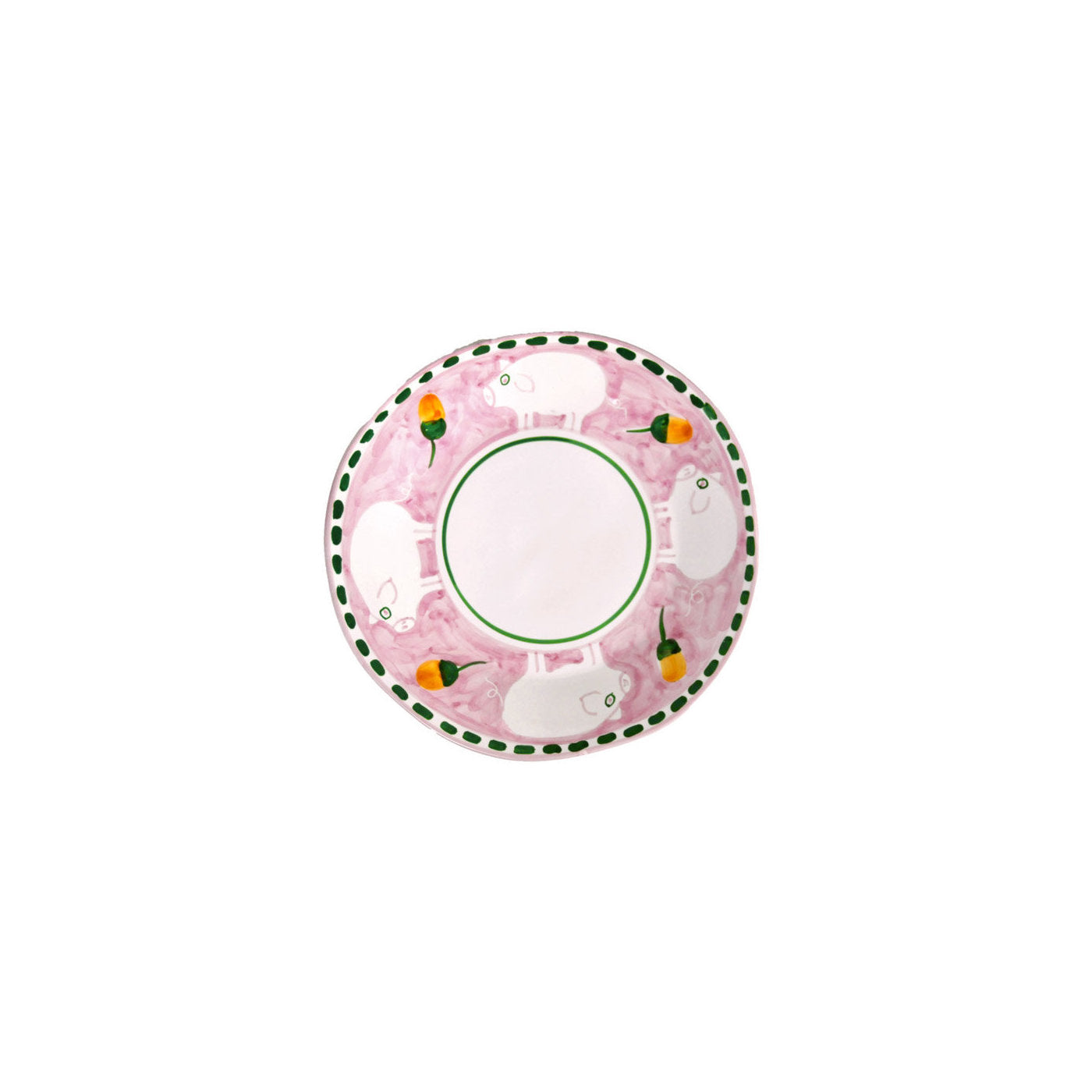 Cortile 18-Piece Pink Plate Setting - Alternative view 2