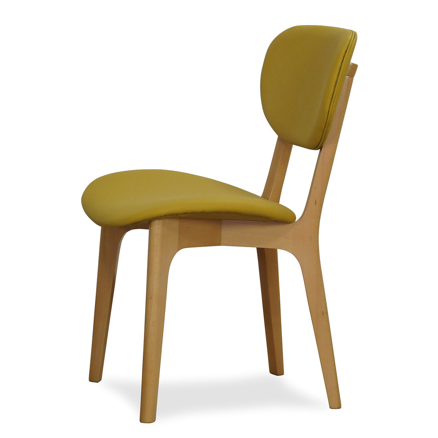 Cozy Set of 2 Mustard Chairs by Giacomo Cattani - Alternative view 1