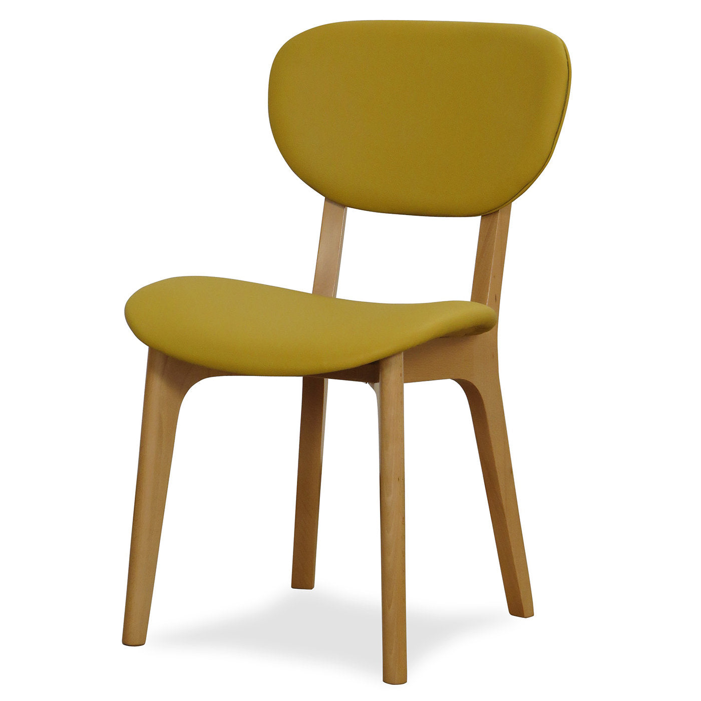 Cozy Set of 2 Mustard Chairs by Giacomo Cattani - Alternative view 4