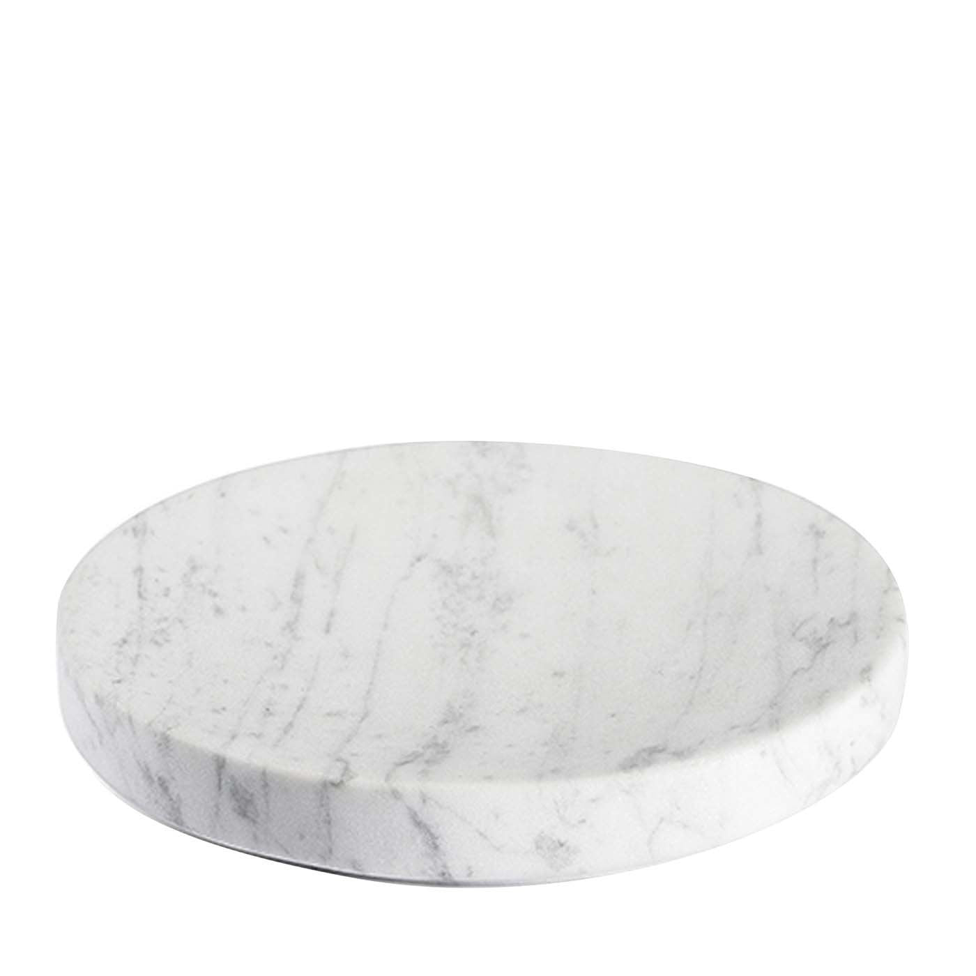 Jabonera de mármol de Carrara Ellipse - Vista principal