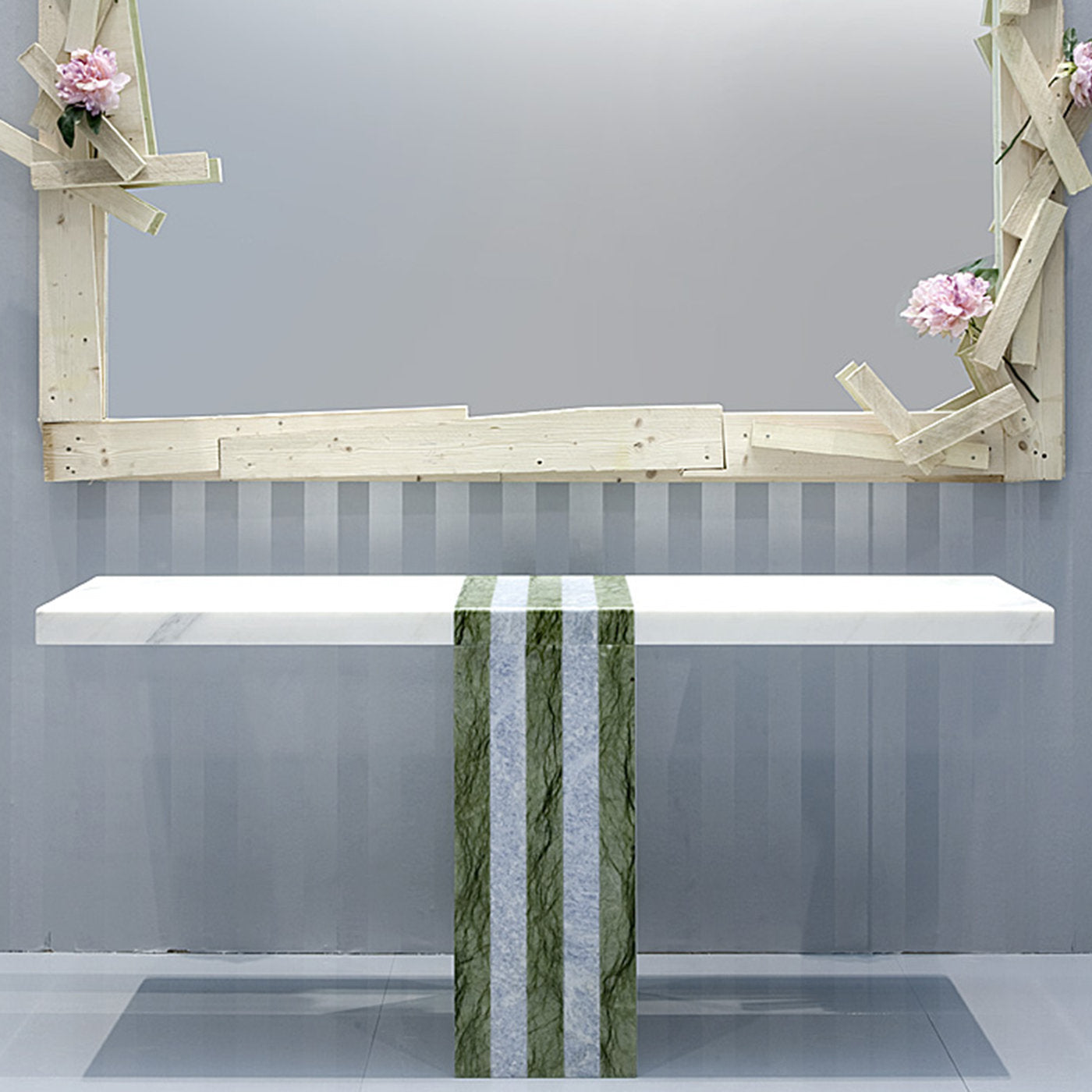 Game Console Table Green and White by Giorgio Soressi  - Alternative view 2