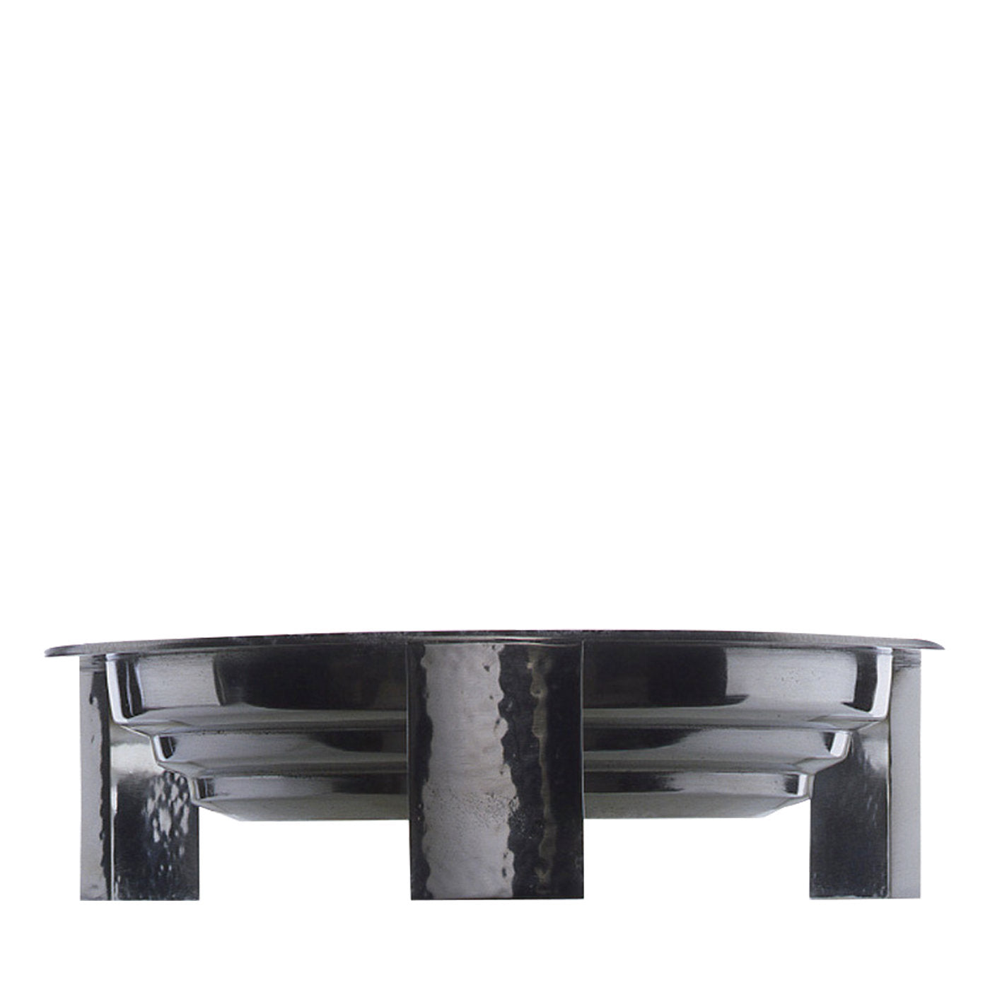 Round Table Limited Edition Pewter Centerpiece by Ettore Sottsass - Main view