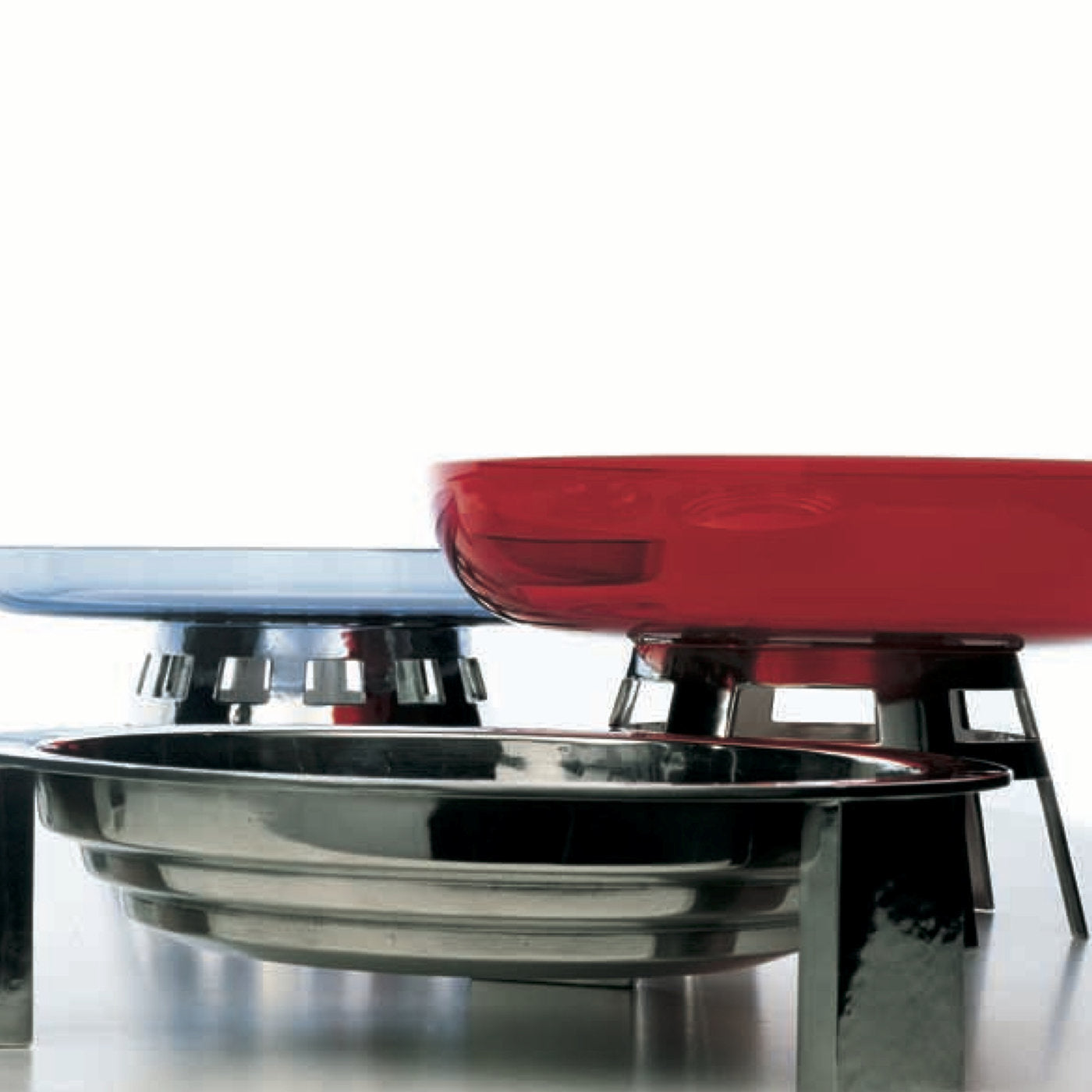 Round Table Limited Edition Pewter Centerpiece by Ettore Sottsass - Alternative view 3