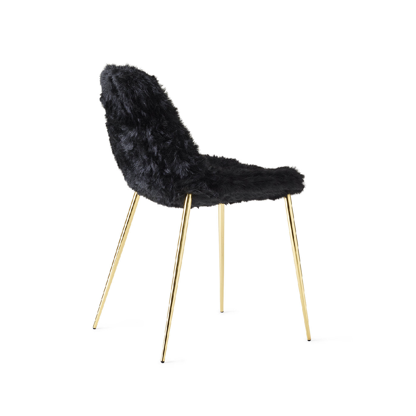 Mammamia Black Fur Chair - Alternative view 1