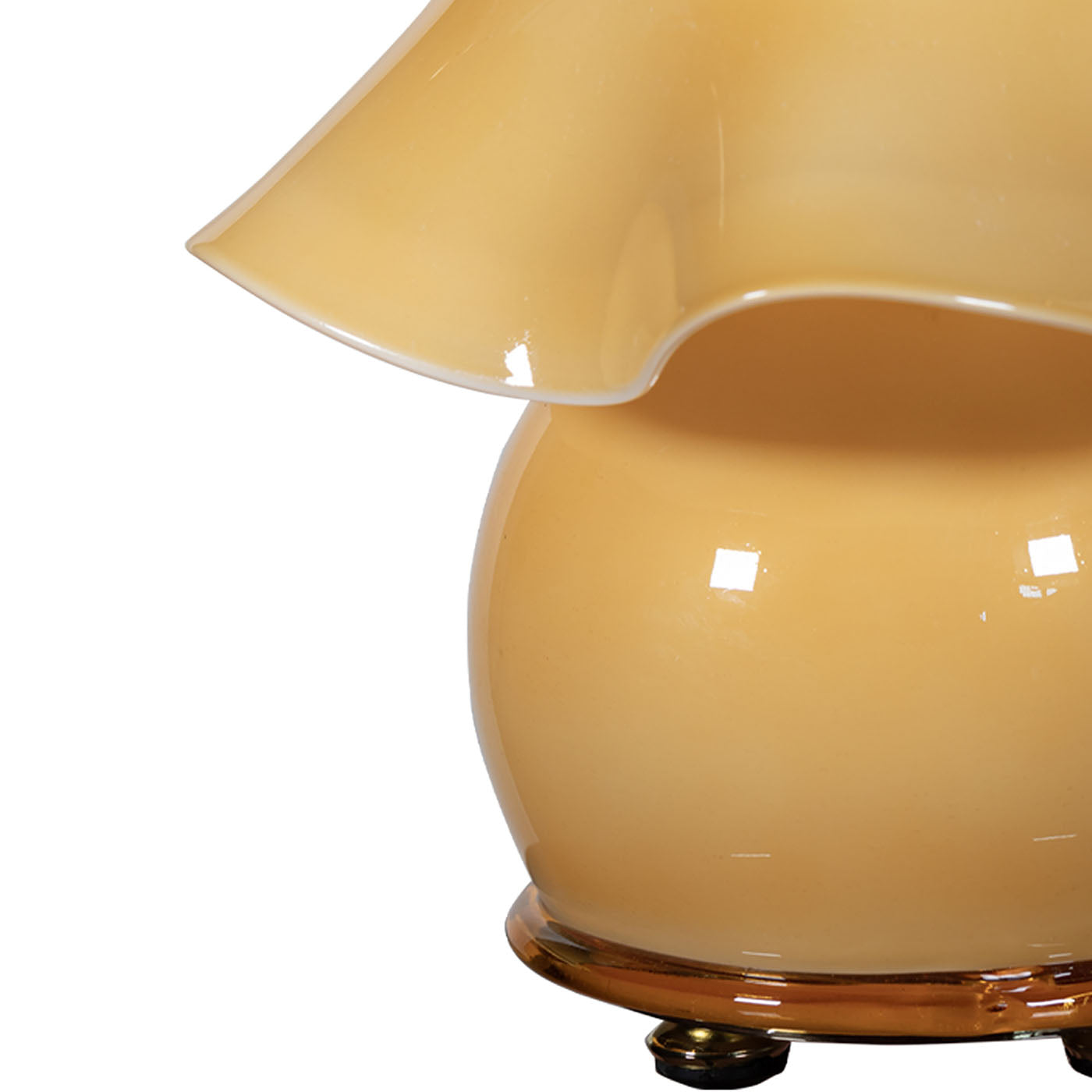 Frou Frou Amber Glass Table Lamp - Alternative view 2