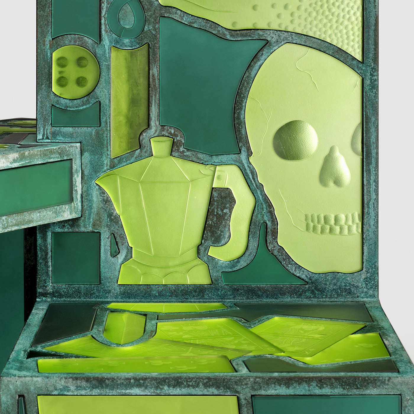 Past Green Chair von Leo De Carlo - Alternative Ansicht 2