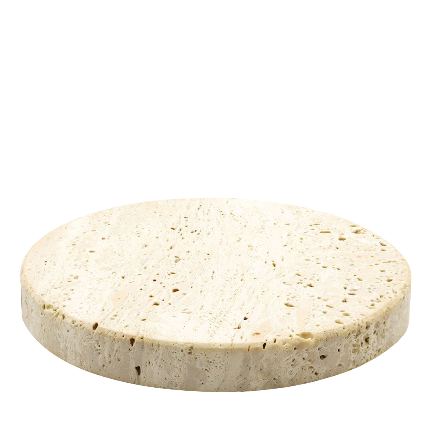 Travertino Marble Base Small Wireless Charger - Main view