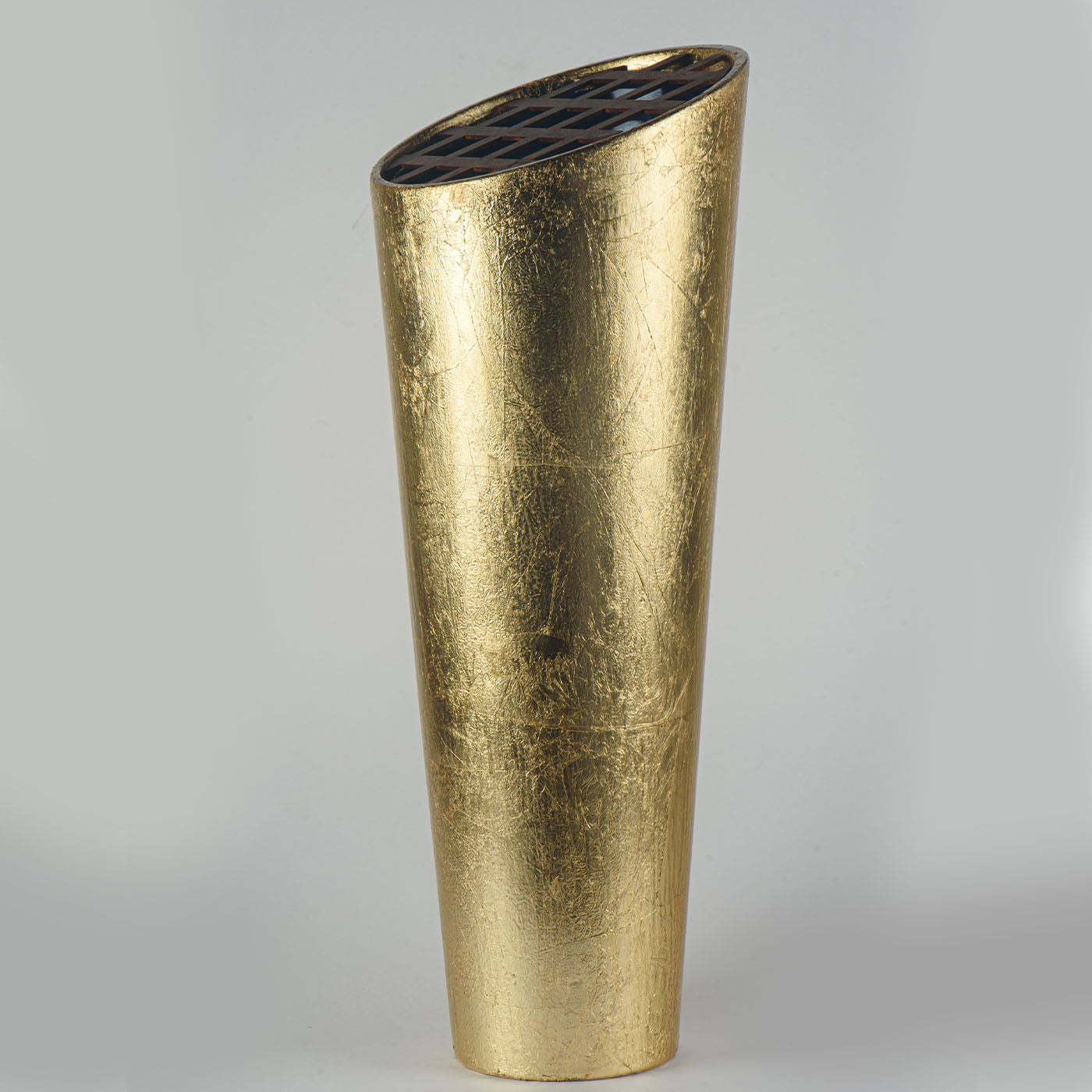 Vase décoratif Feuille d'or Anacleto - Vue alternative 2