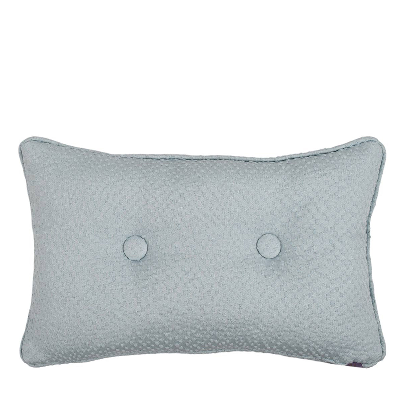 Coussin rectangulaire Extra en tissu jacquard faux uni - Vue principale