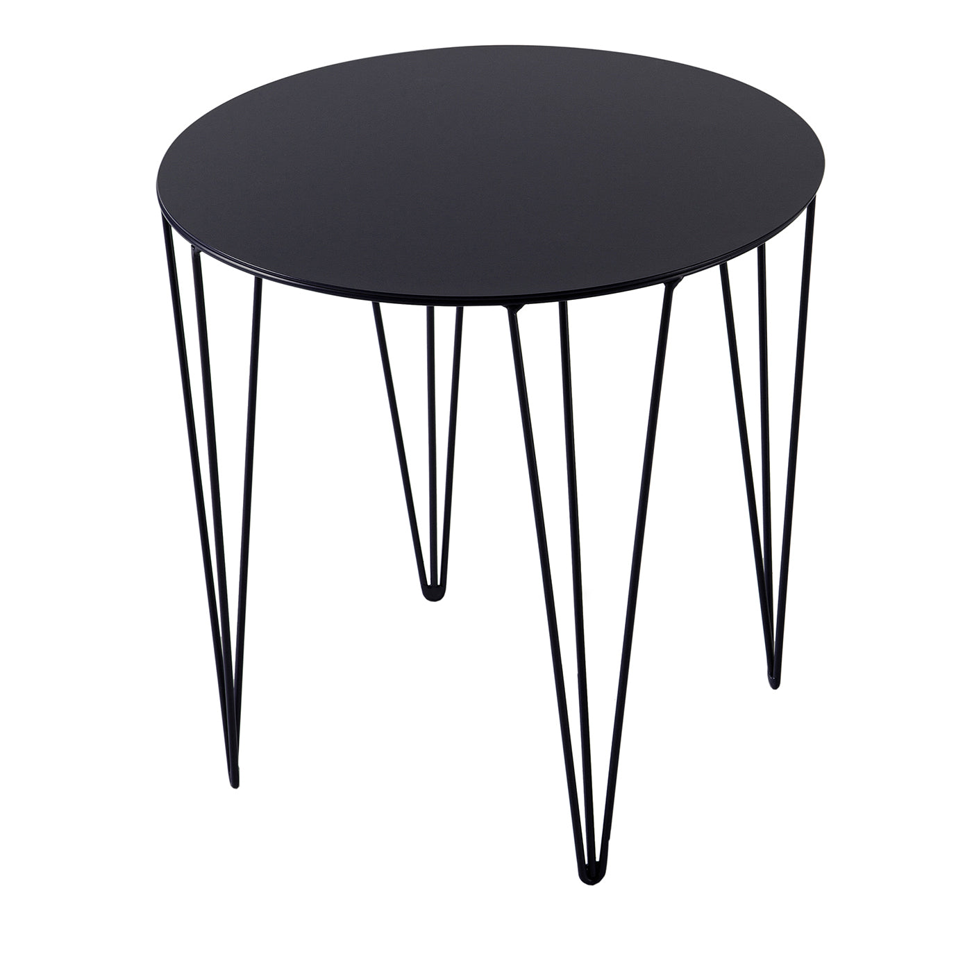 Chele Black Round Coffee Table #1 - Main view