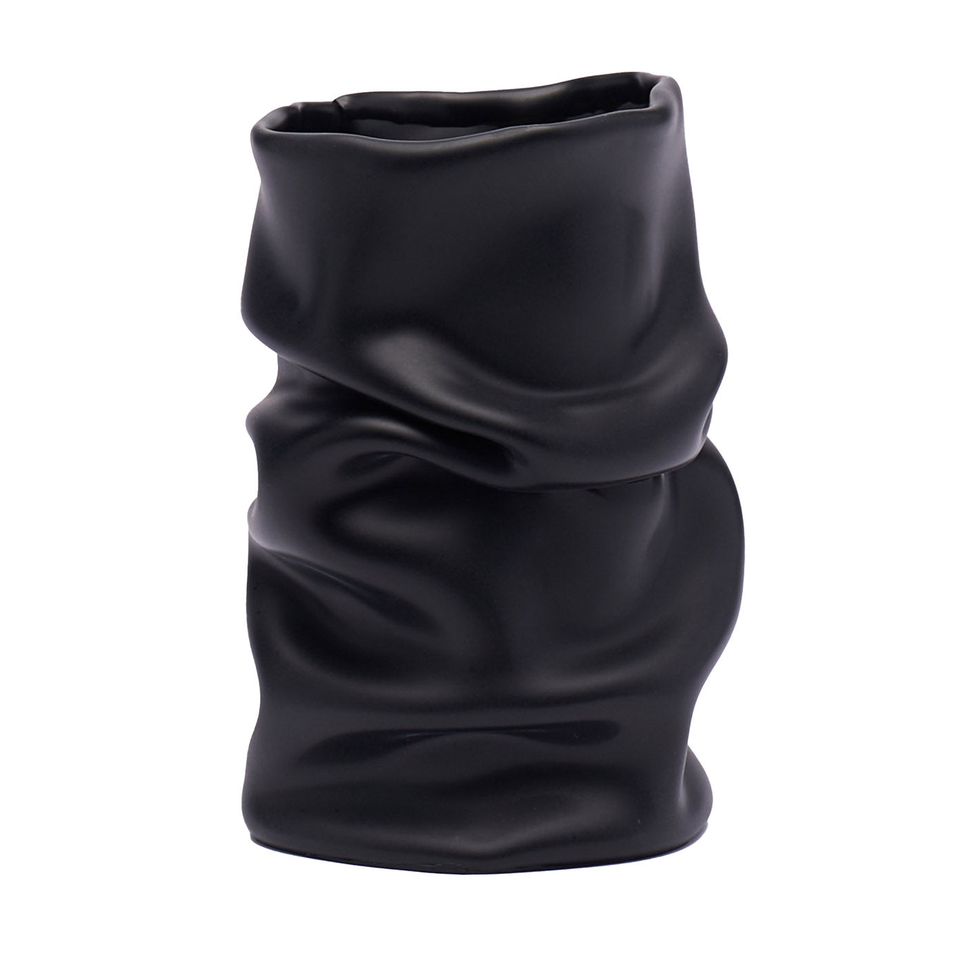 Venere Extra-Small Black Vase - Main view