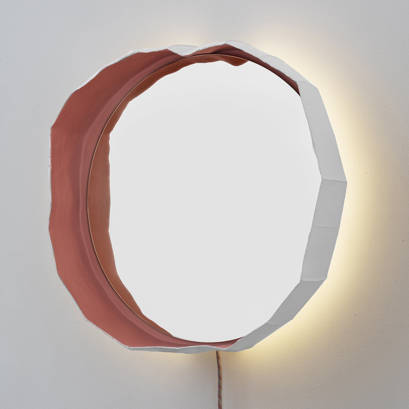 White/Pink/Clear Ninfea 50 Lamp By G. Botticelli & P. Paronetto - Alternative view 1