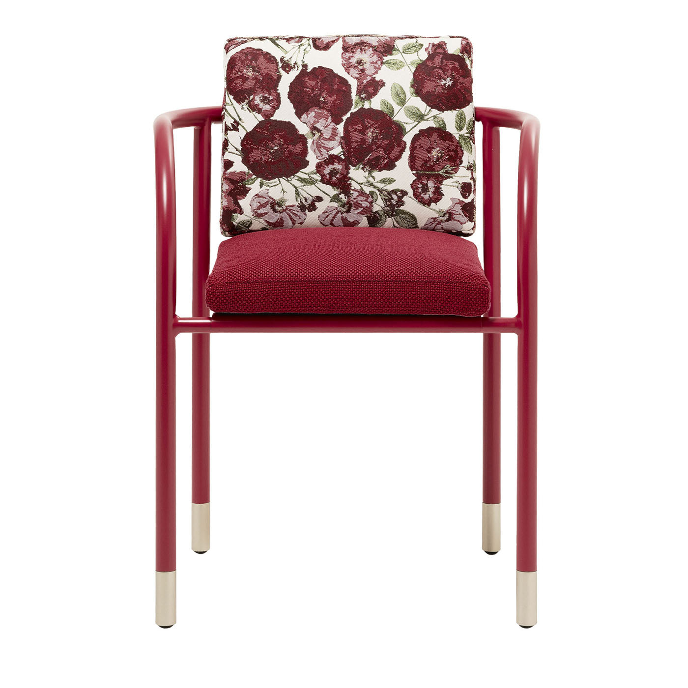 Aliya Red Outdoor Dining Chair - Main view