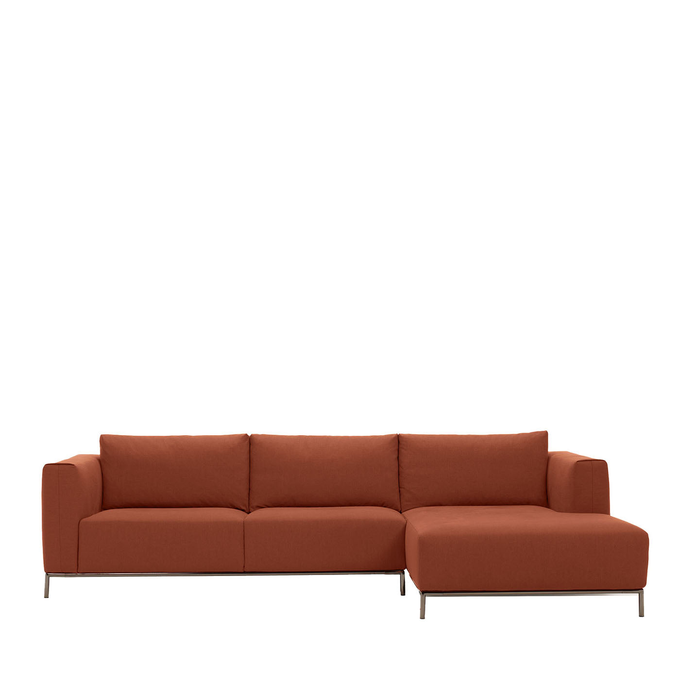 Primo Angular Rusty Sofa - Main view