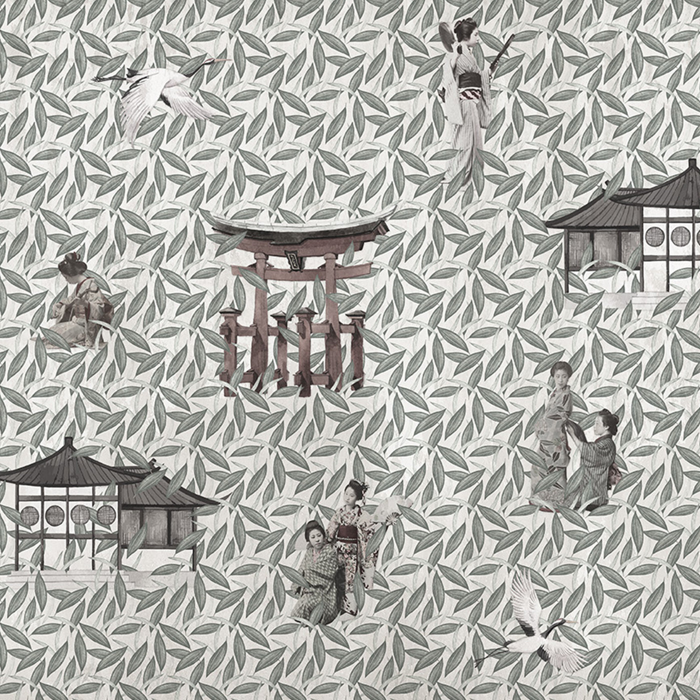 Geishe Wallpaper by Matteo Stucchi - Alternative view 1