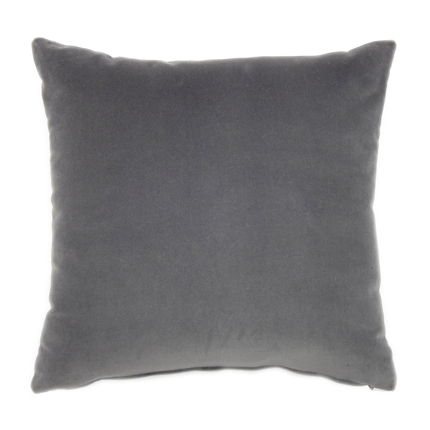 Silver square Carrè Cushion in Dry Coktail Jacquard Fabric - Alternative view 1