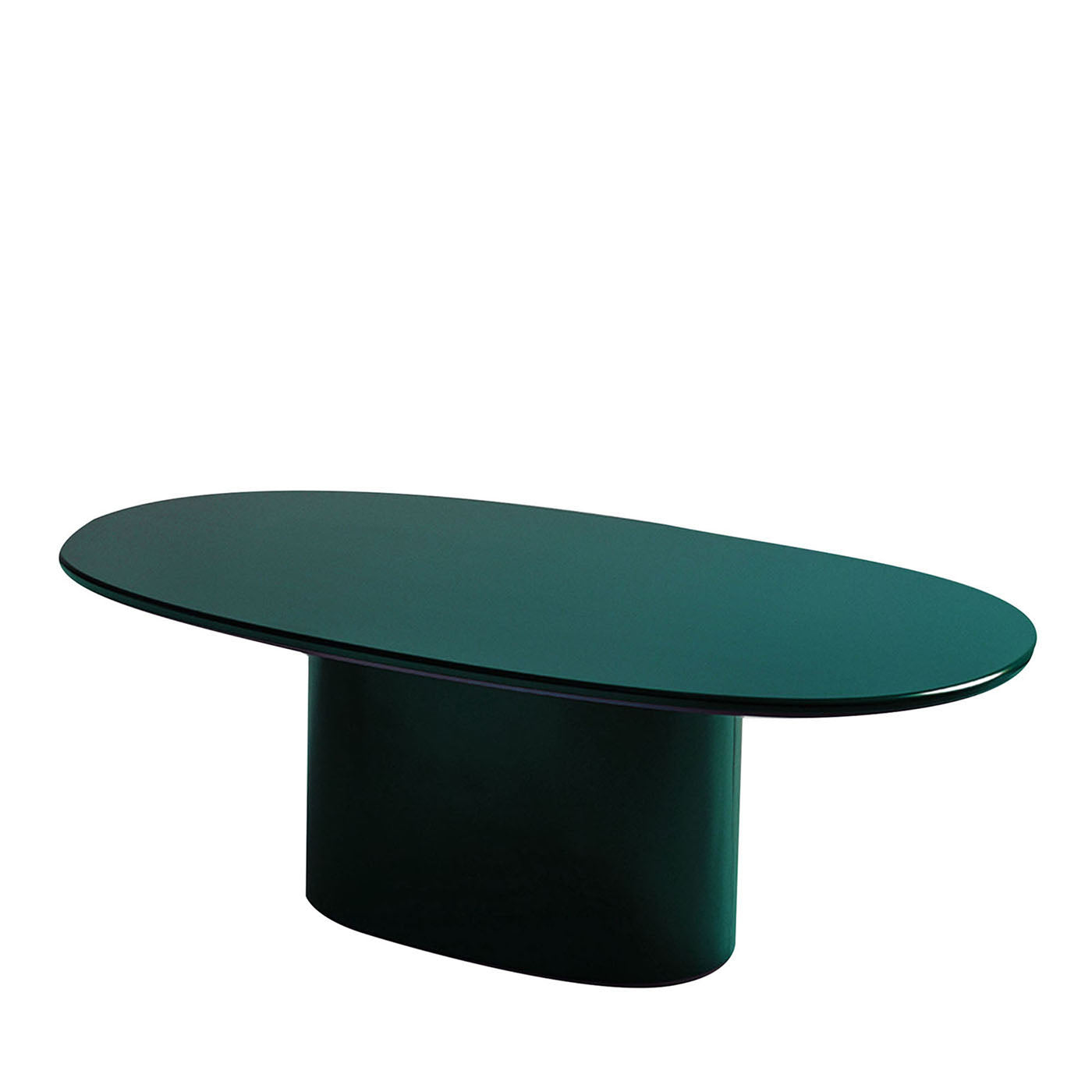 Tavolo da pranzo Oku Oval Emerald di Federica Biasi - Vista principale