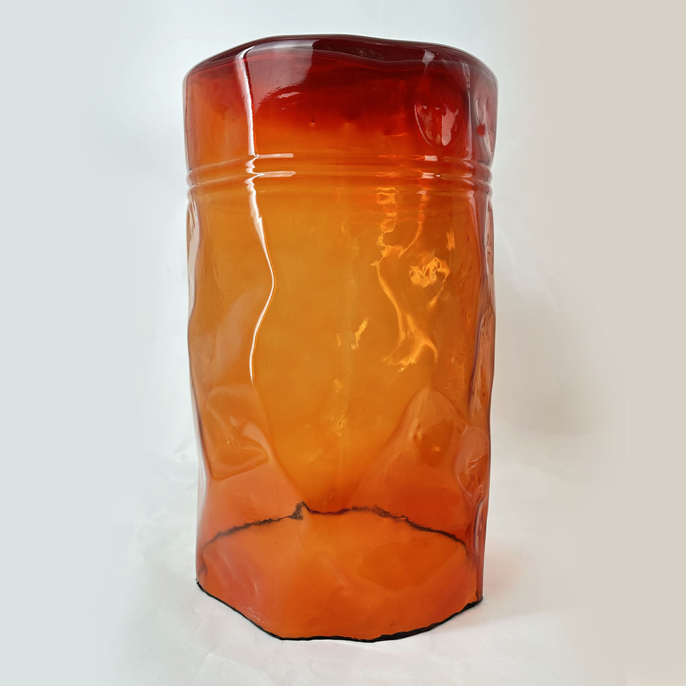 Gio Tabouret en verre orange - Vue alternative 4