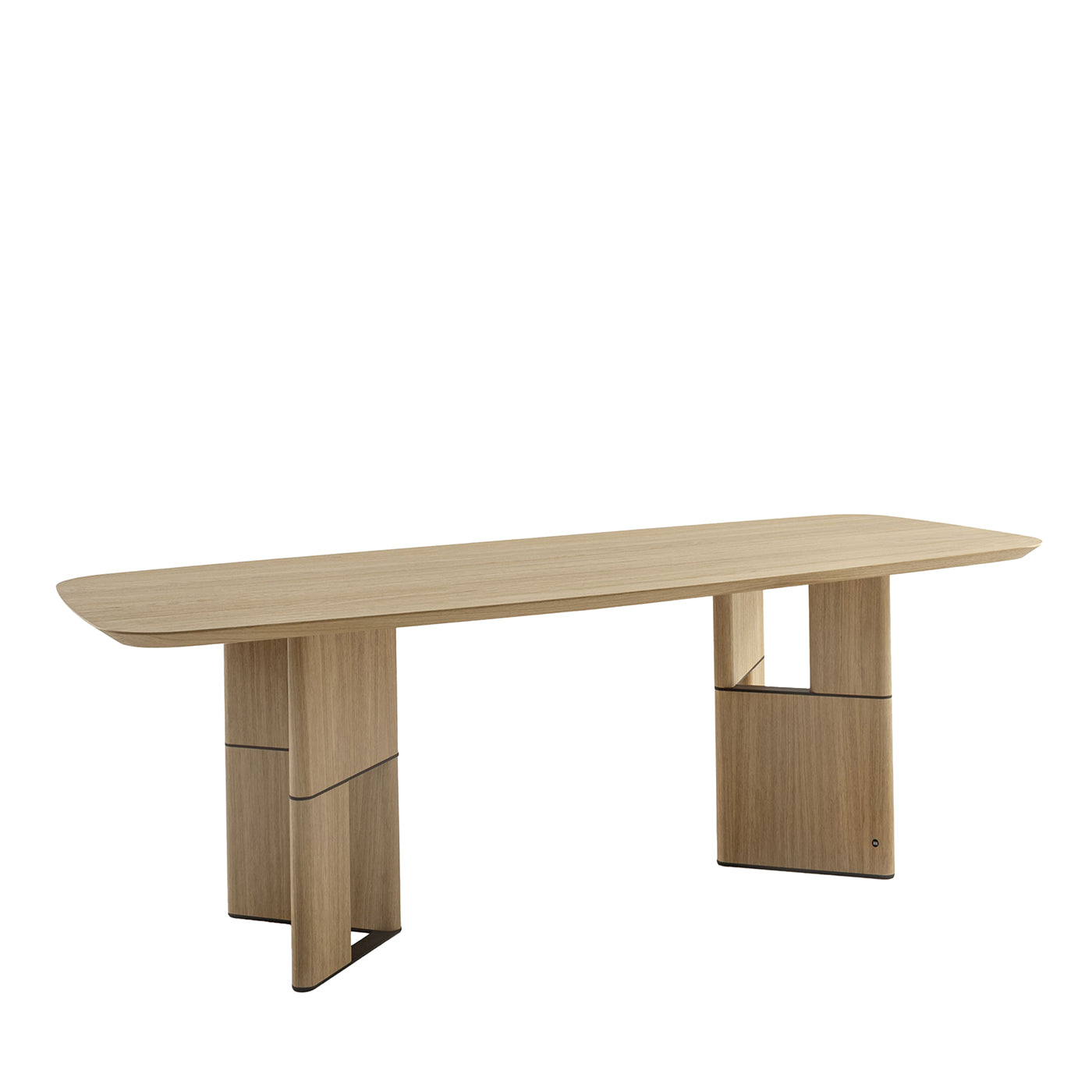 Tetris Table with Pure Wood Natural Oak Top - Main view