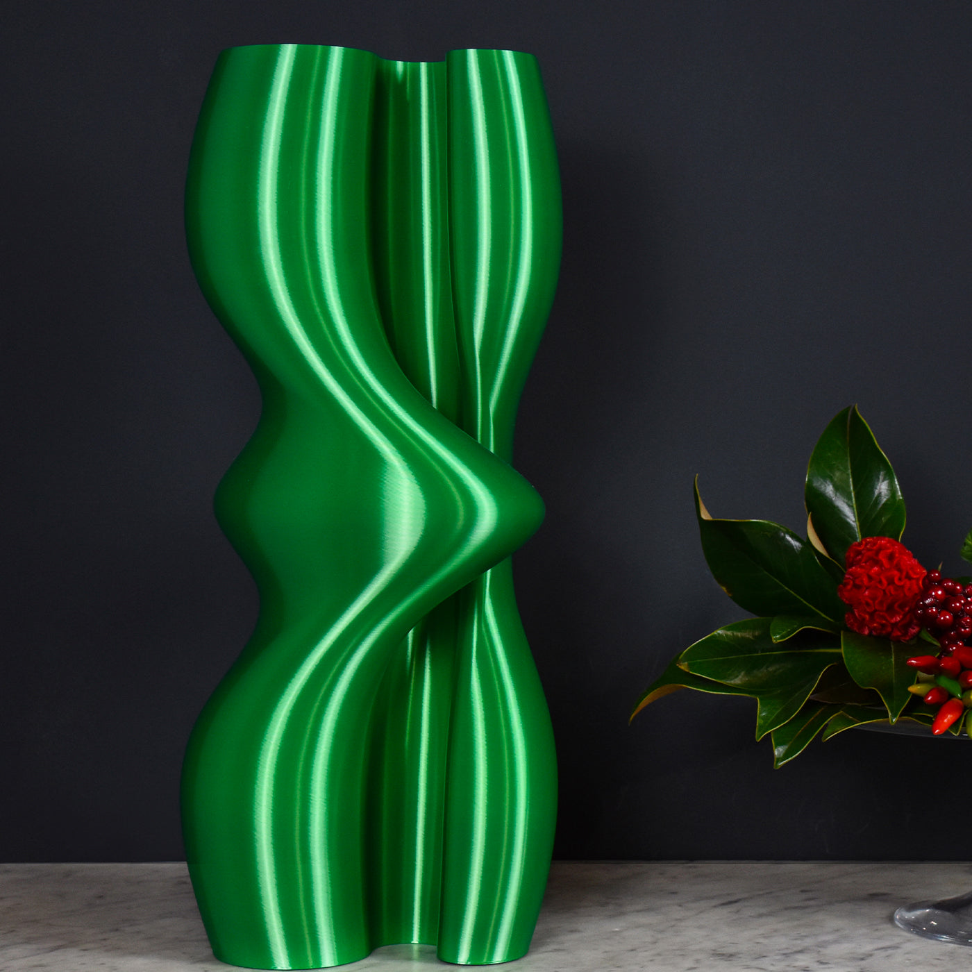 Feeling Green Vase-Sculpture - Alternative view 1