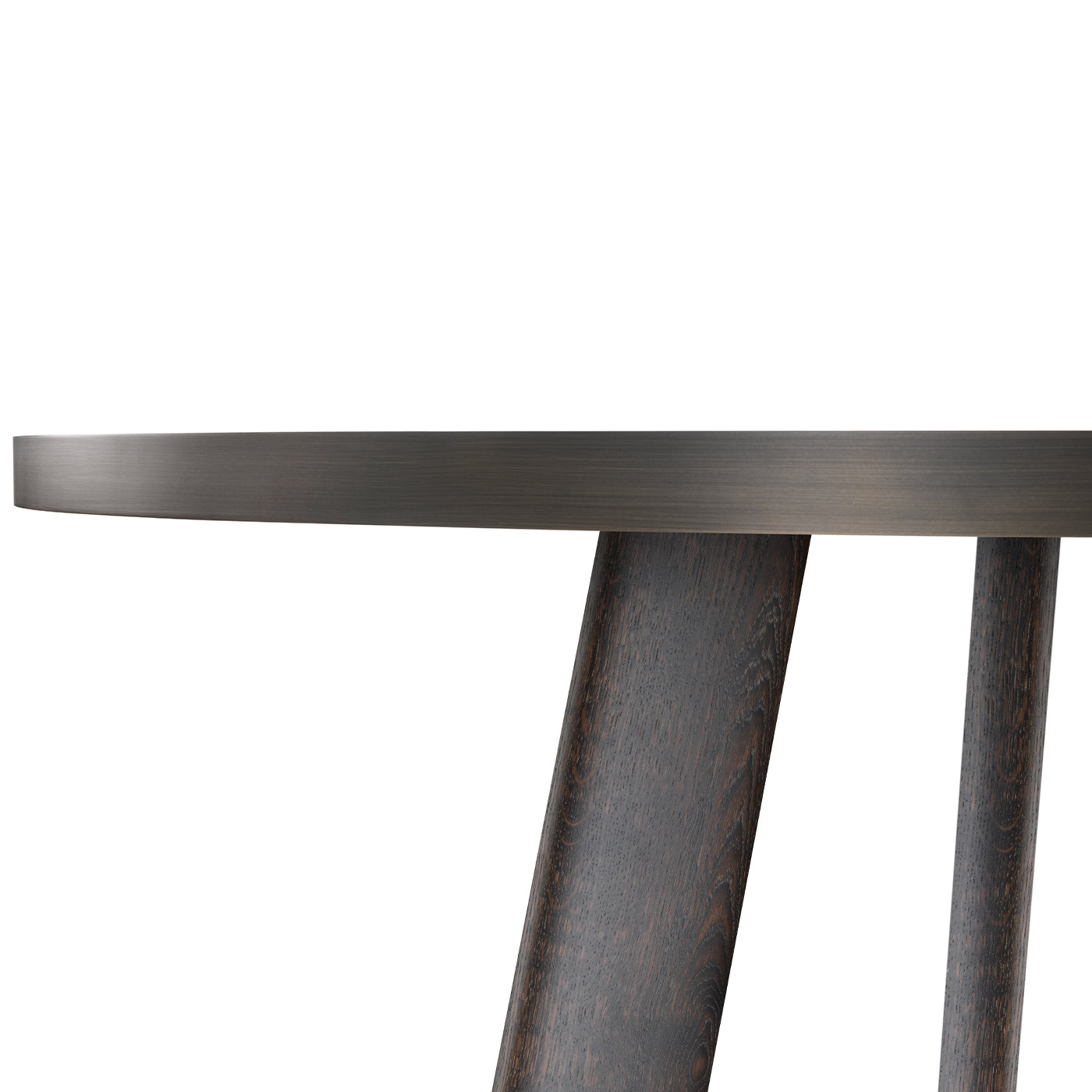 Native Round Brown Table by Stefano Giovannoni - Alternative view 1