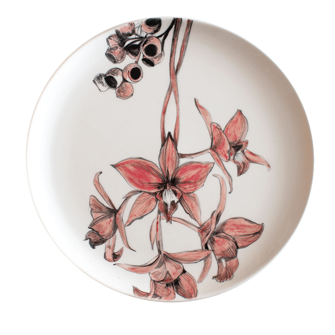 Assiette plate Ethereal Blossom - Vue principale