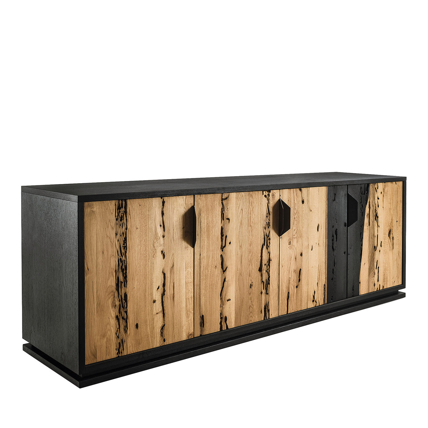 Fire Low Black Sideboard by Marco Piva - Main view